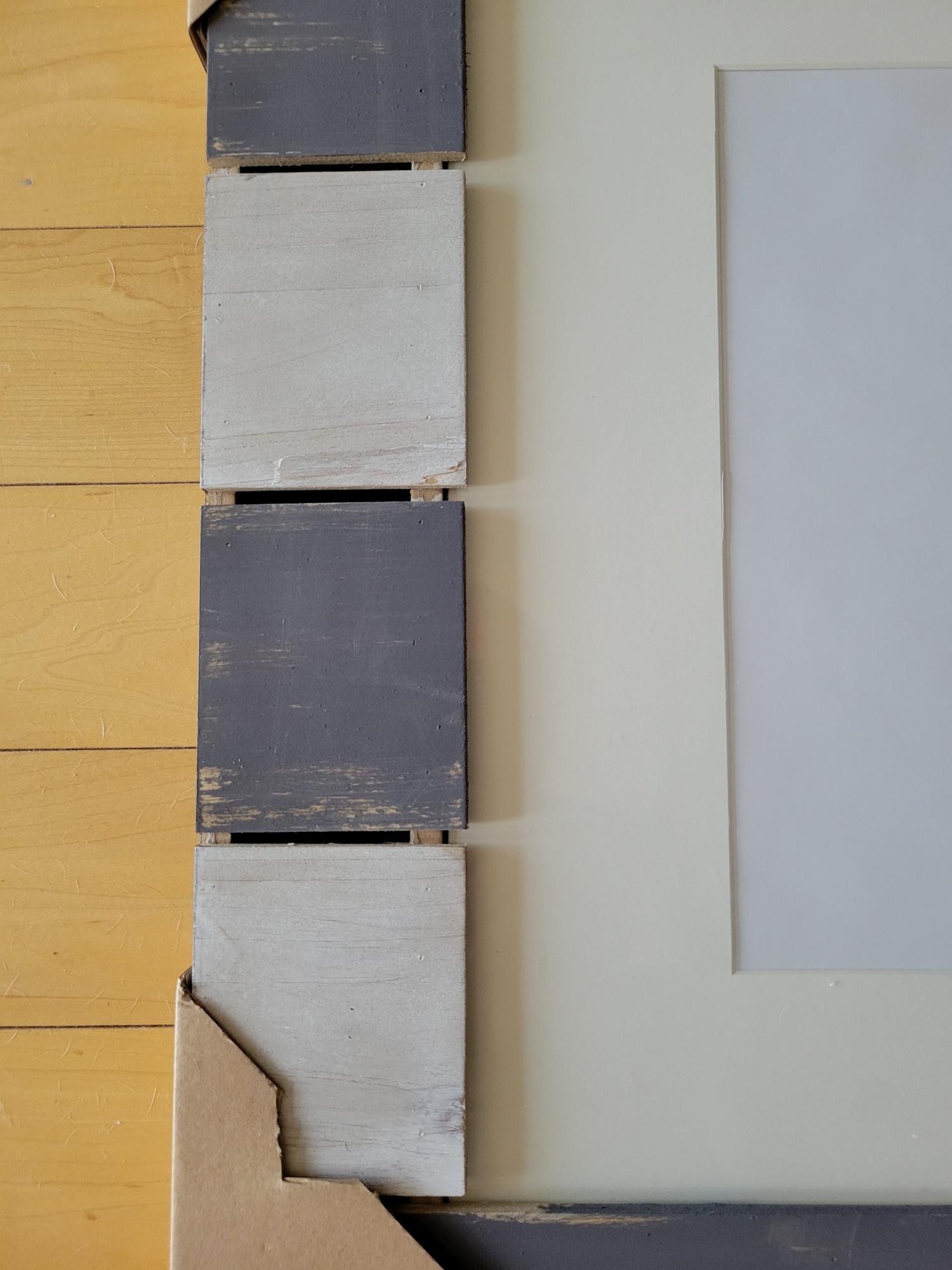 Handed Painted Washout Look Wooden Frames - photo 3