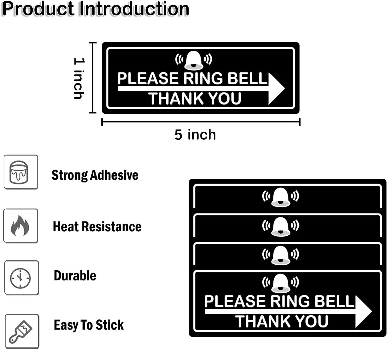 🍒Ring Doorbell Camera Stickers 🍒 2 Stickers🍒 - photo 2