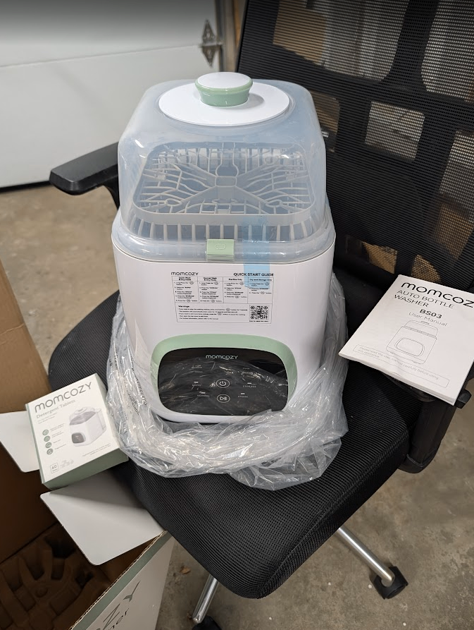 Momcozy Baby Bottle Washer, Sterilizer & Dryer