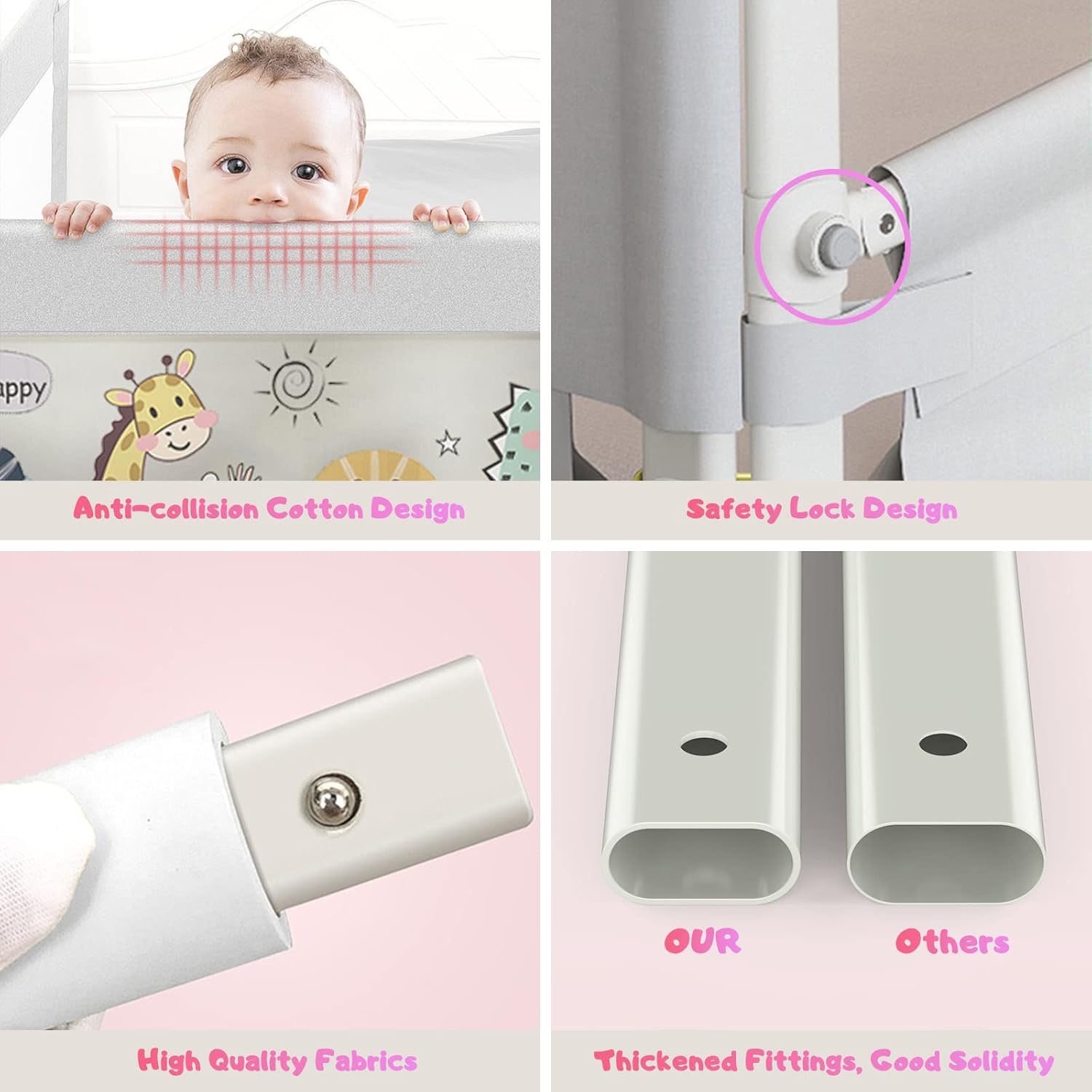 Bed rails for toddlers - photo 3