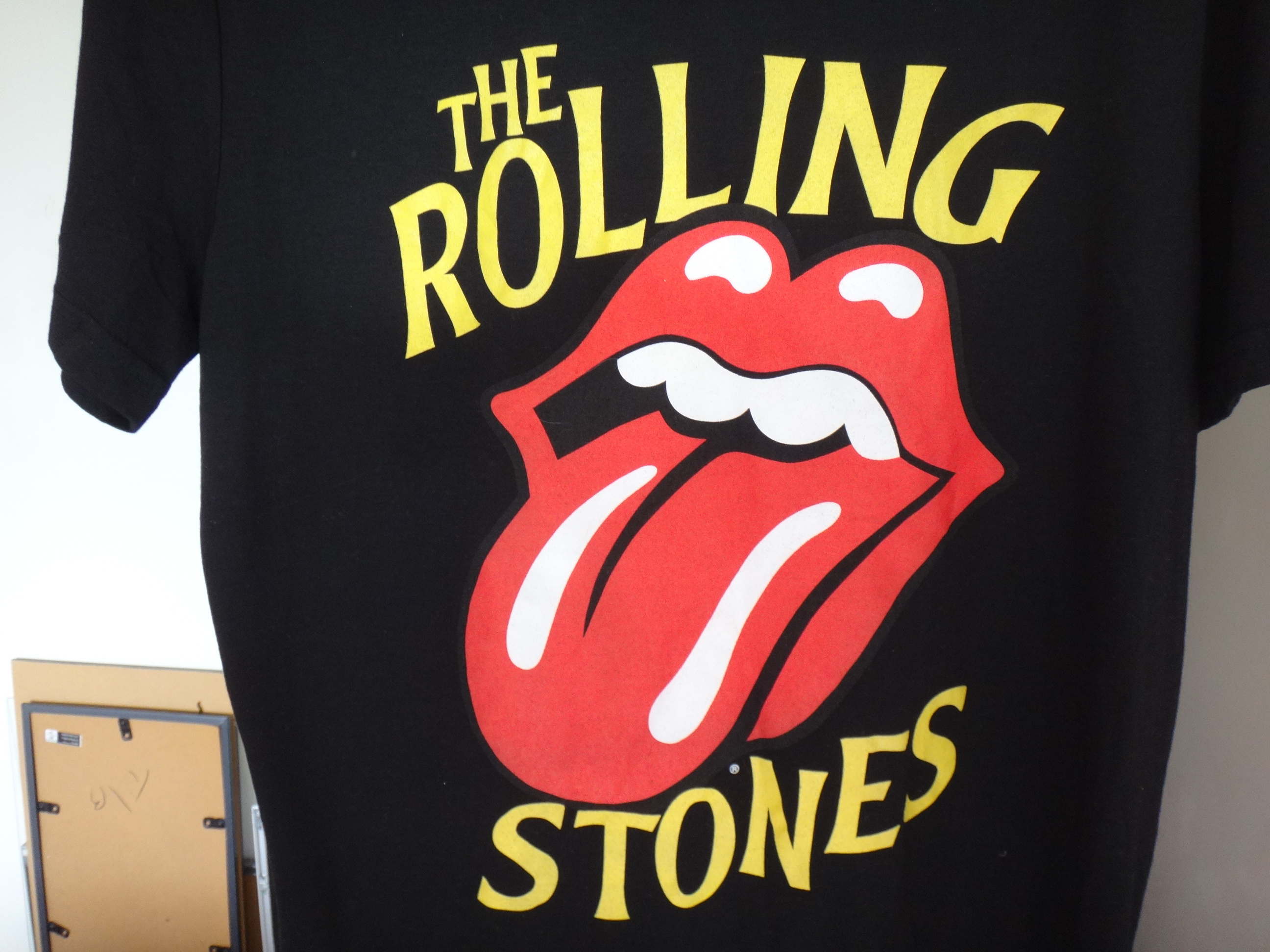 ✅🆕THE ROLLING STONES Small Black T-Shirt - photo 3