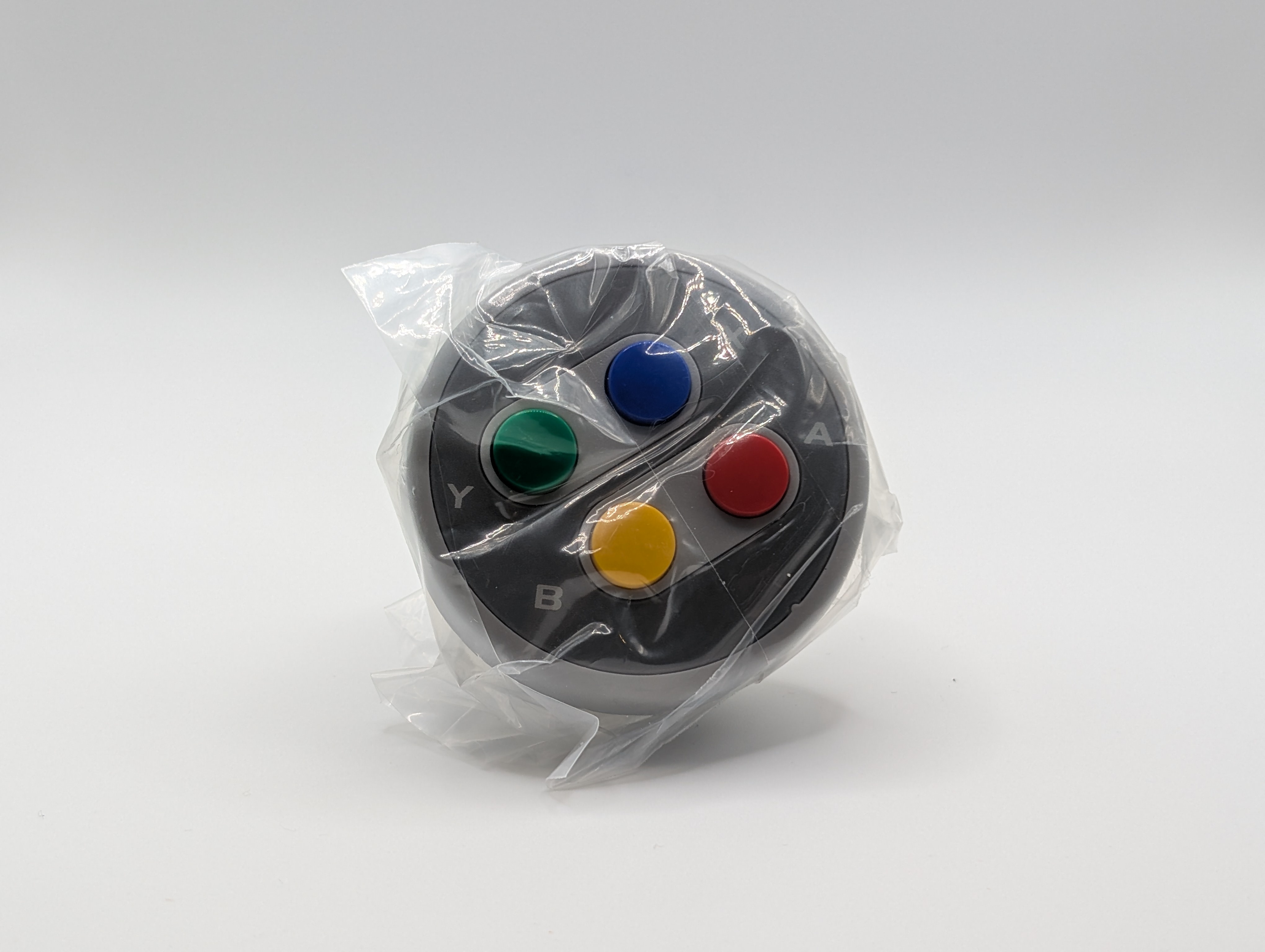 Nintendo Capsule Toy Controller Button Key Chain SNES - photo 2