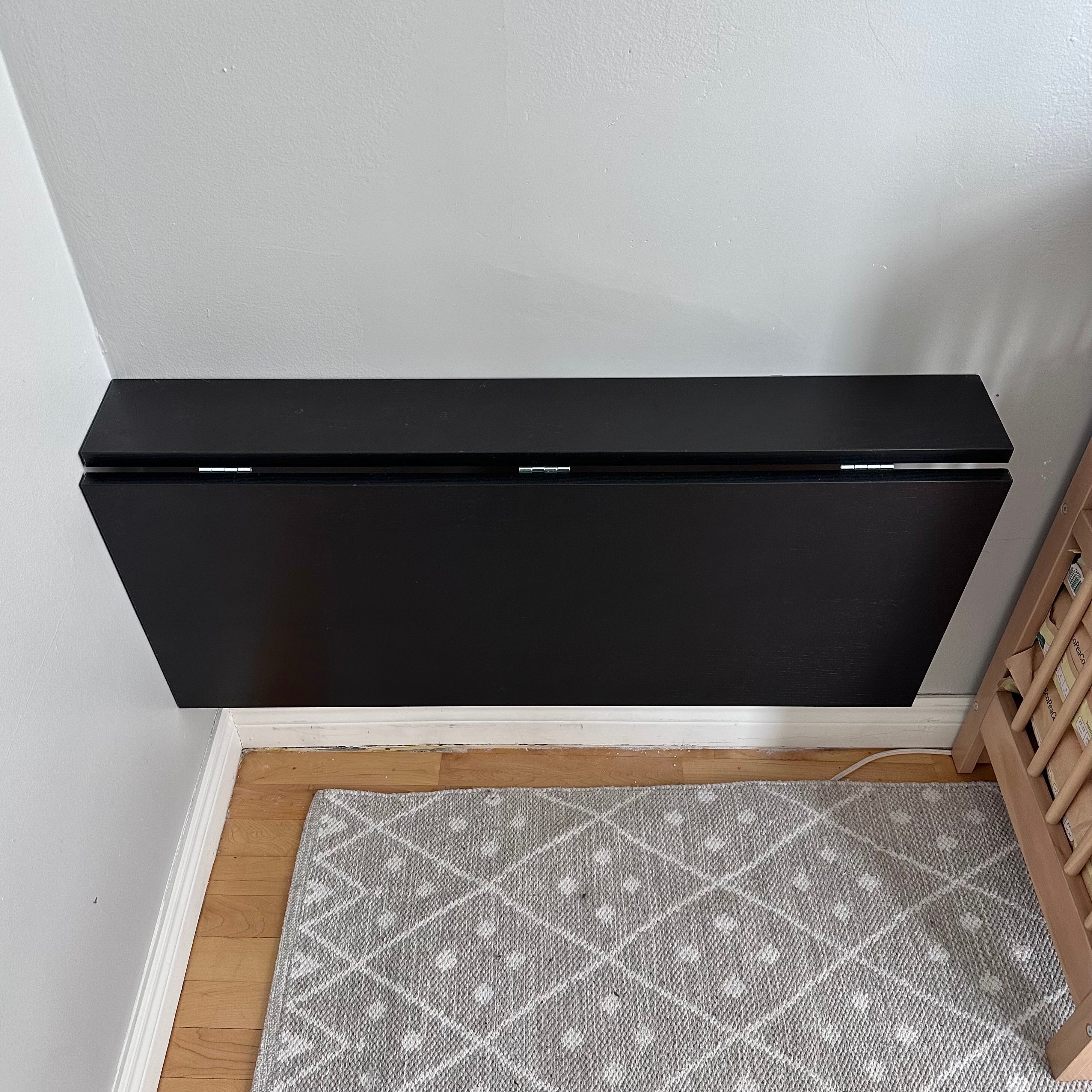 IKEA NORBERG Wall-mounted Drop Leaf Table Desk - photo 3