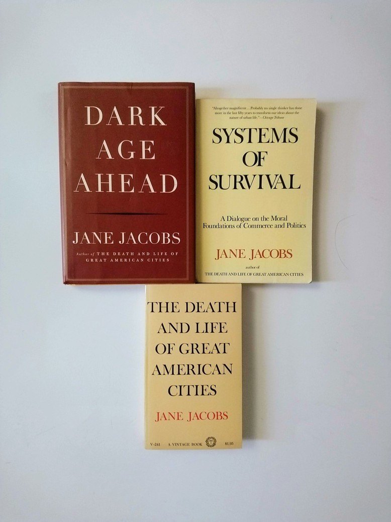 Jane Jacobs books!