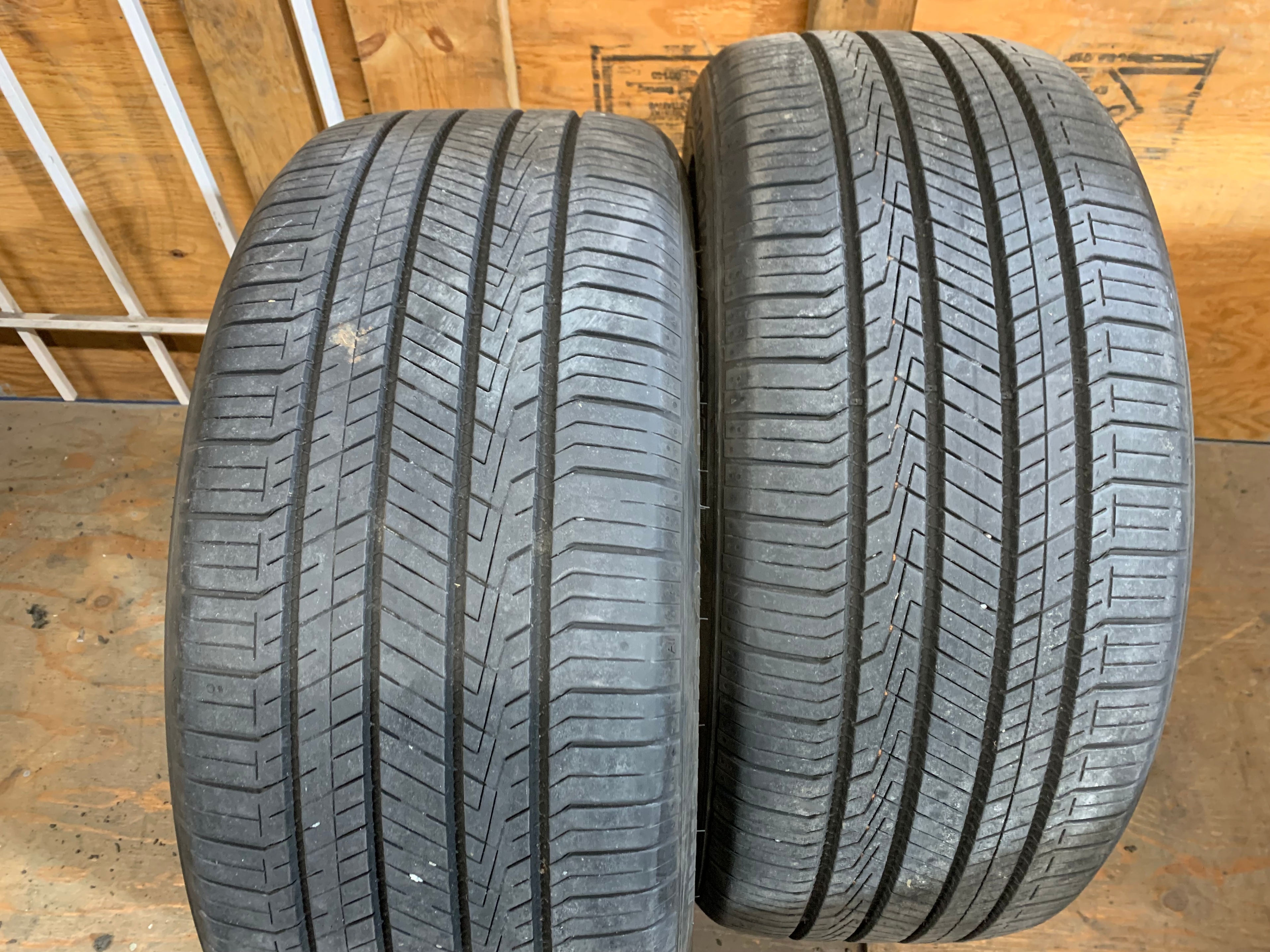 PAIR of 235/45/18 98V M+S Hankook Ventus S1 AS with 70/80% tread
