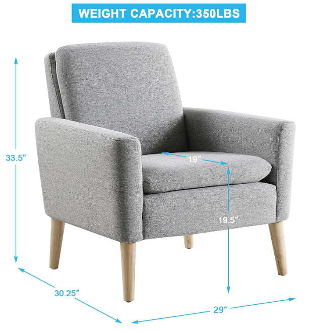 Accent Chair - fabric