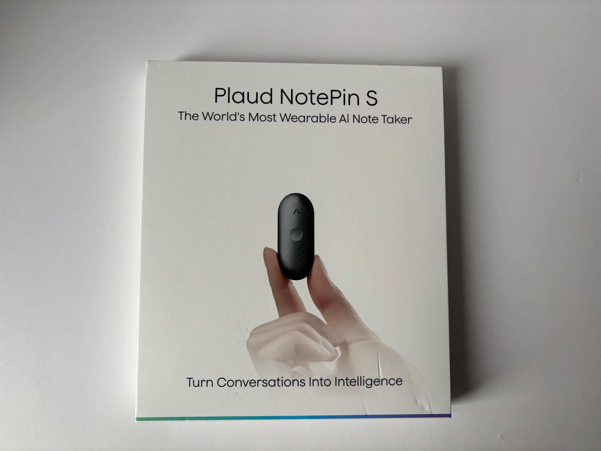 Plaud NotePin S AI Voice Recorder - OPEN NEW BOX