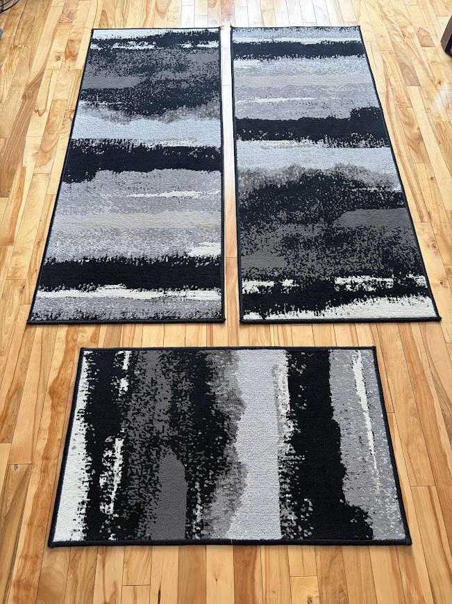 Three Matching Floor Mats