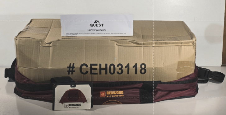 NEW Quest Redwood 4 Person 9x7 Dome Tent - photo 3