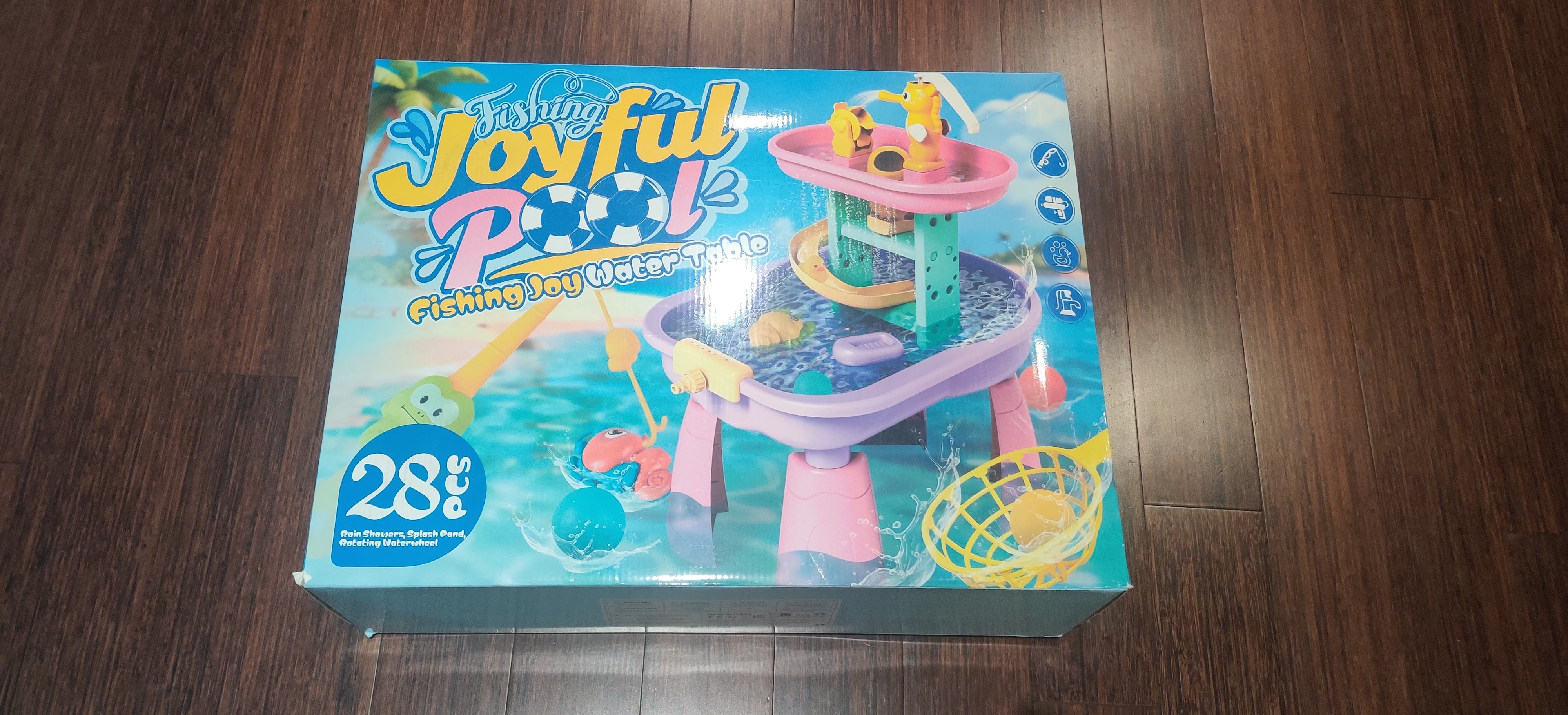 Fishing Joyful Pool Water Table - 28 Pcs - New in a box