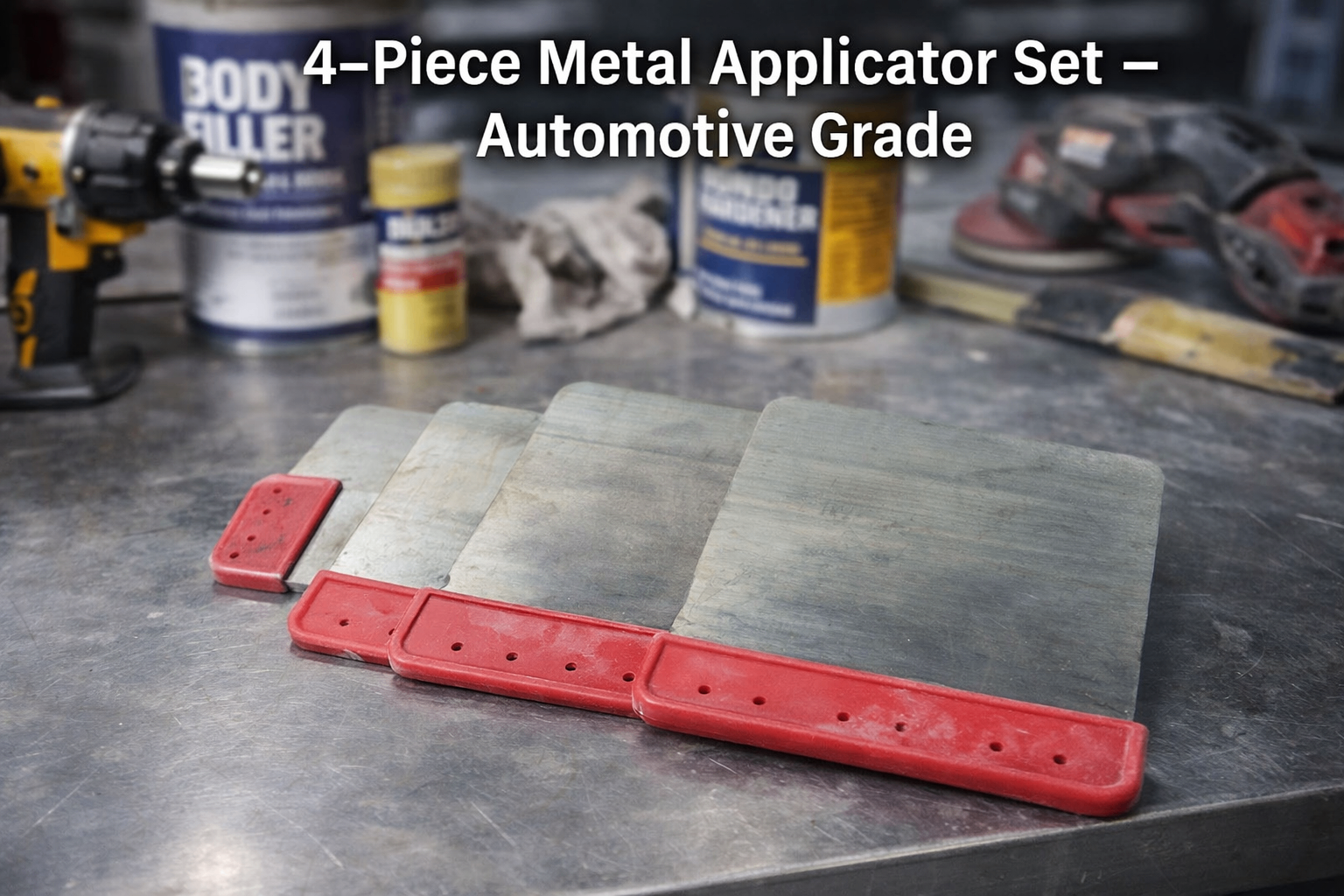 4‐Piece Metal Applicator Set - photo 5