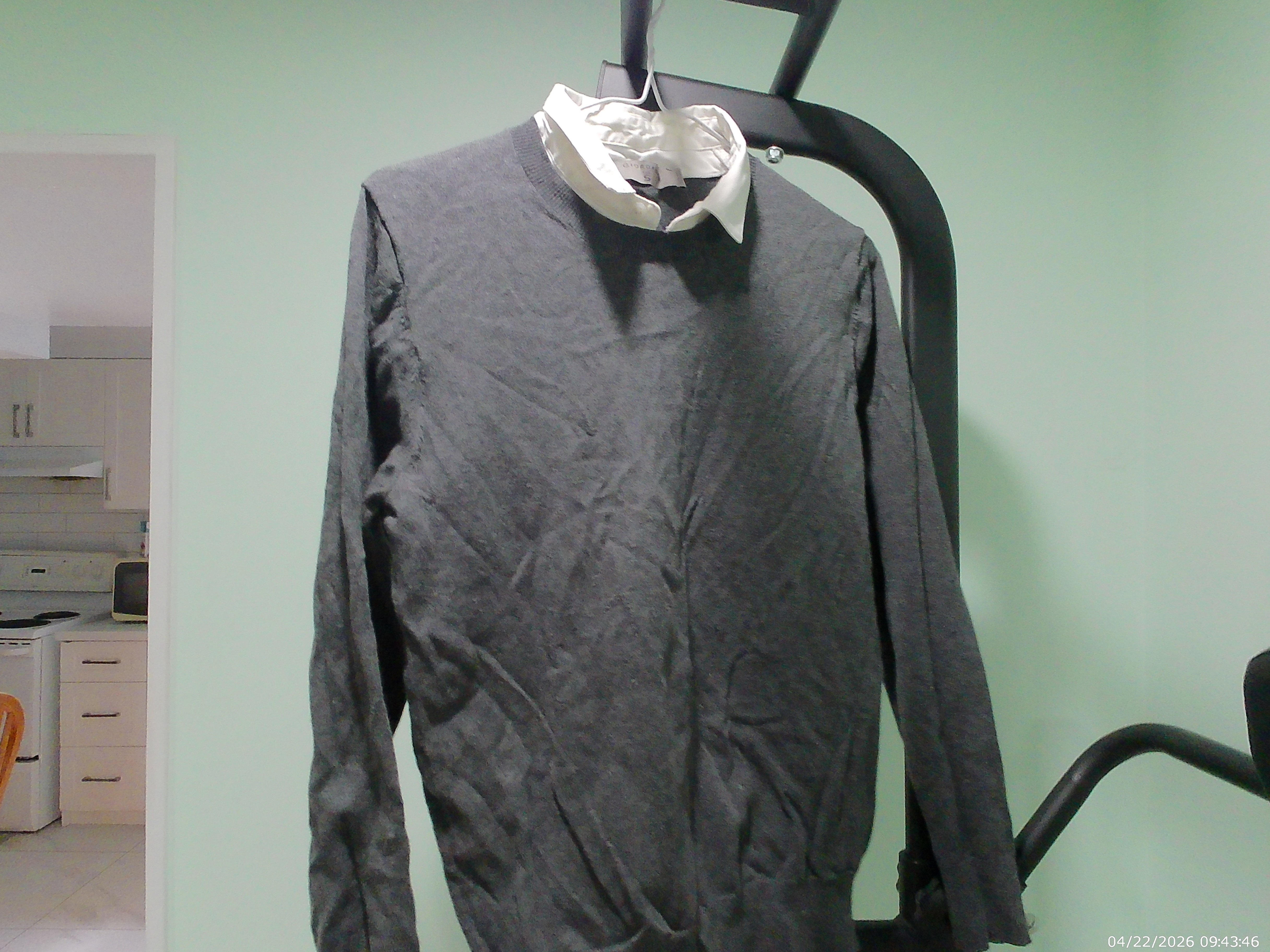 Navy Blue Crew Neck Sweater - photo 3