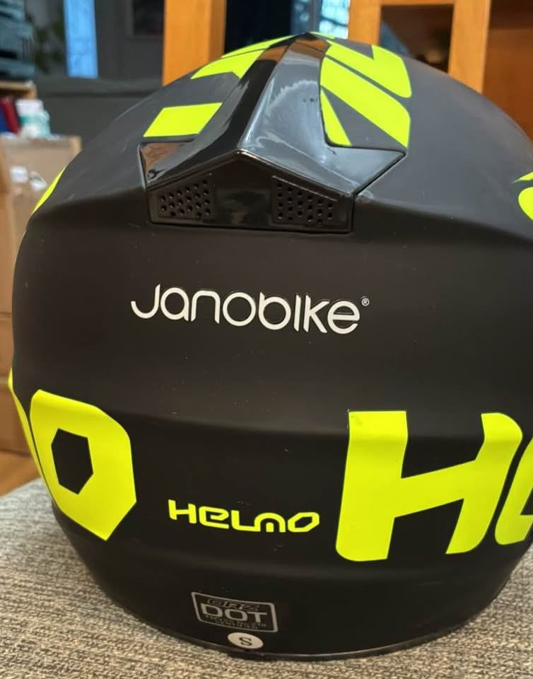 New Full Face MotorCross Motorcycle Helmet size Small and Med - photo 5