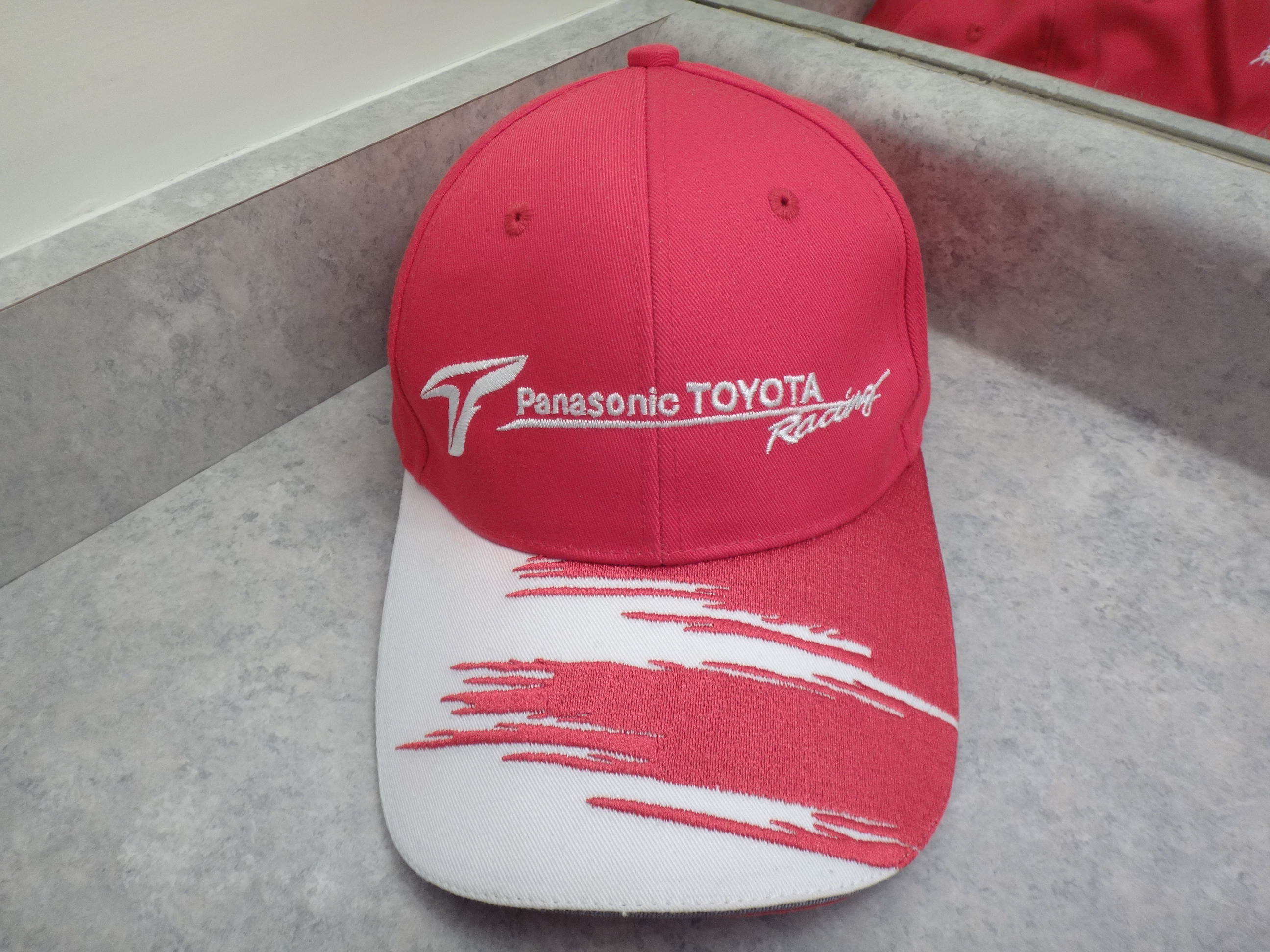 ✅🆕Panasonic TOYOTA Racing Velcro Strapback Baseball Hat NEW
