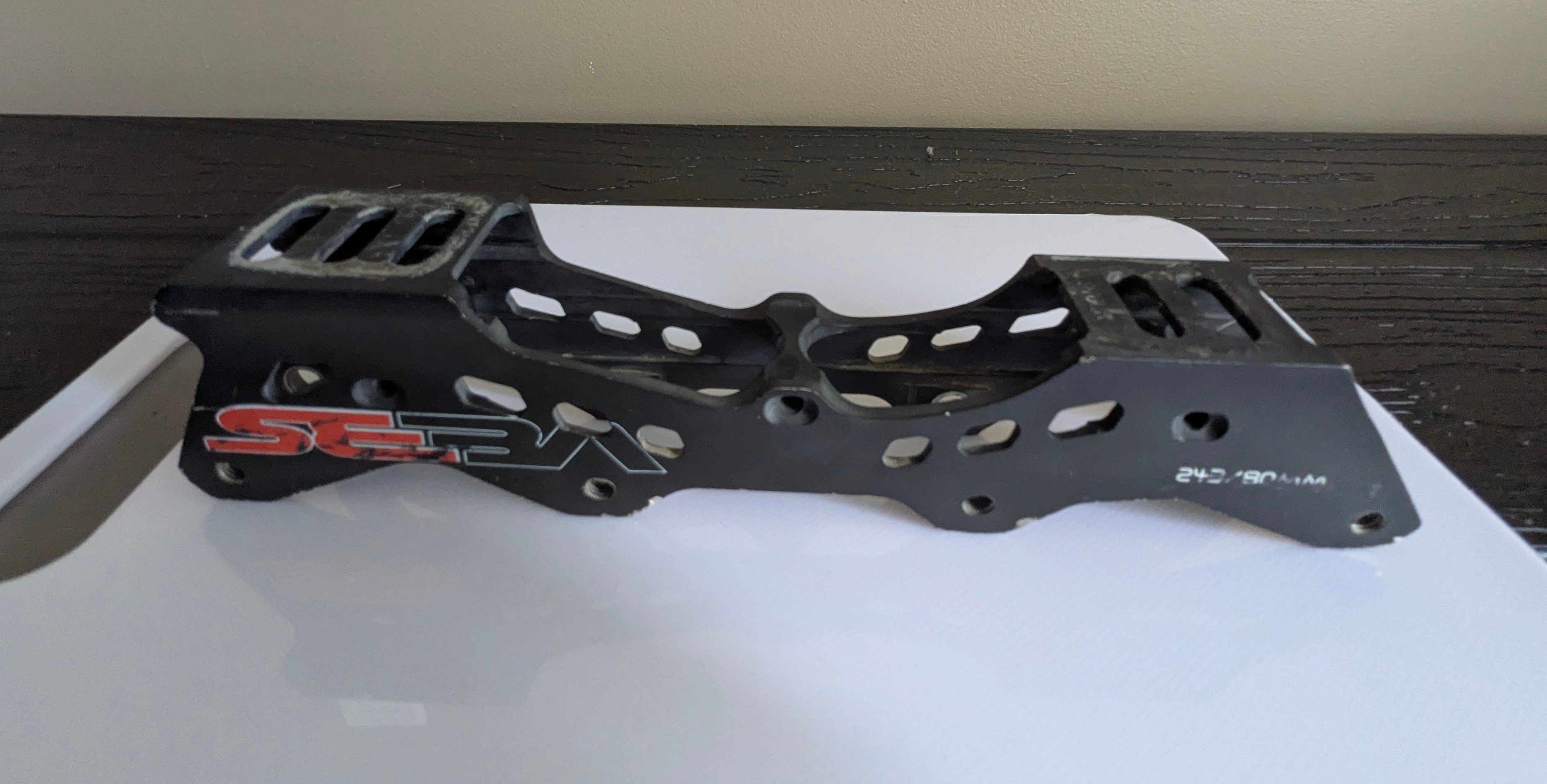 Single Seba frame 4x80  165/195 mount  242 mm  189 gr  no axles - photo 3