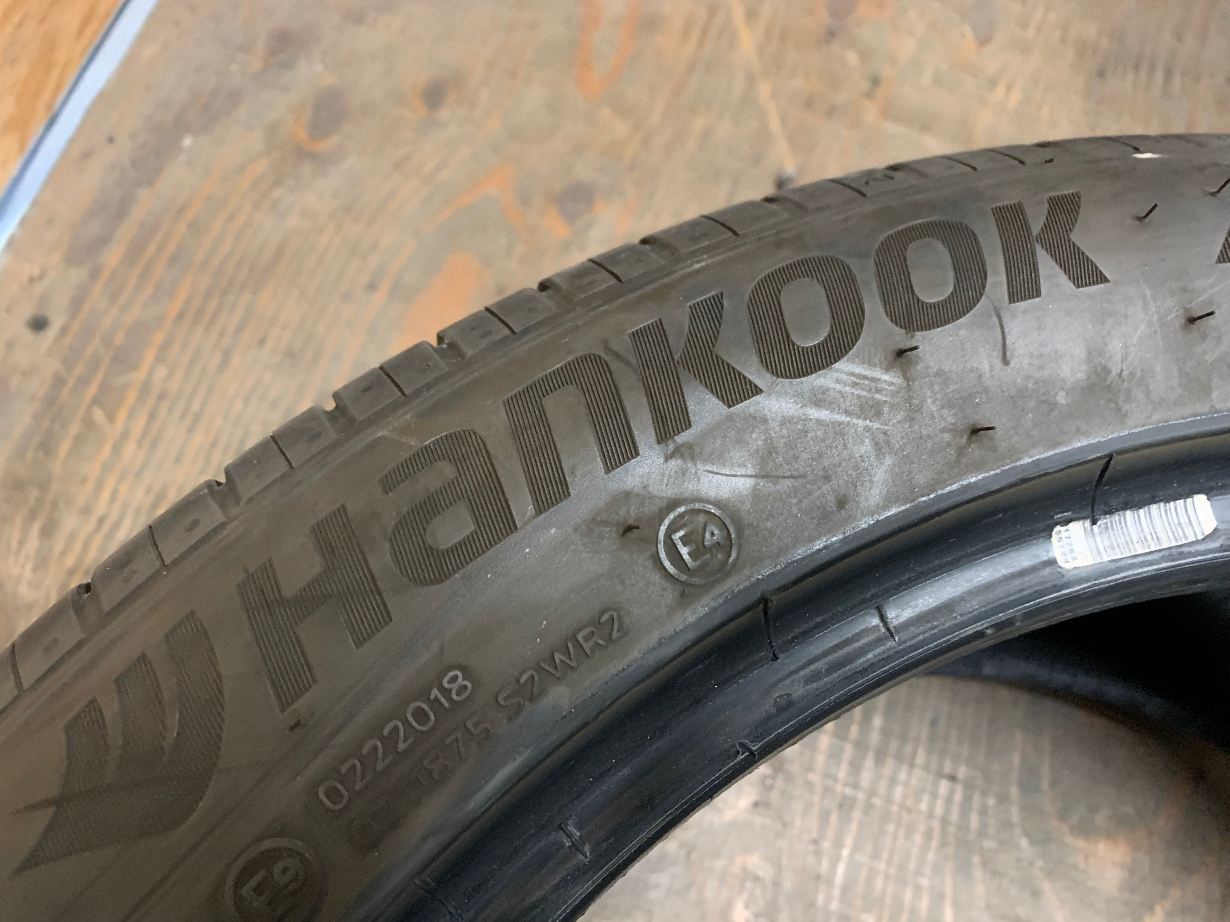 PAIR of 235/45/18 98V M+S Hankook Ventus S1 AS with 70/80% tread - photo 5