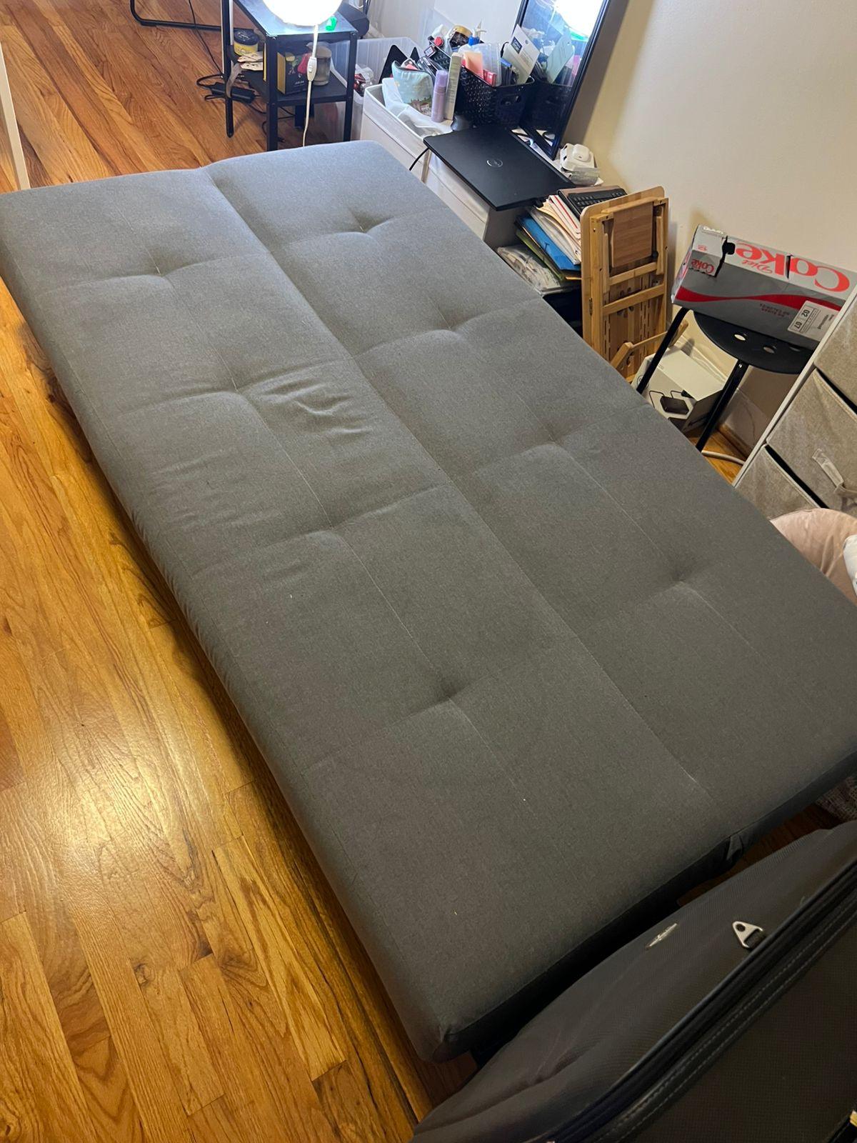 BALKARP Sleeper sofa, Vissle gray - photo 2