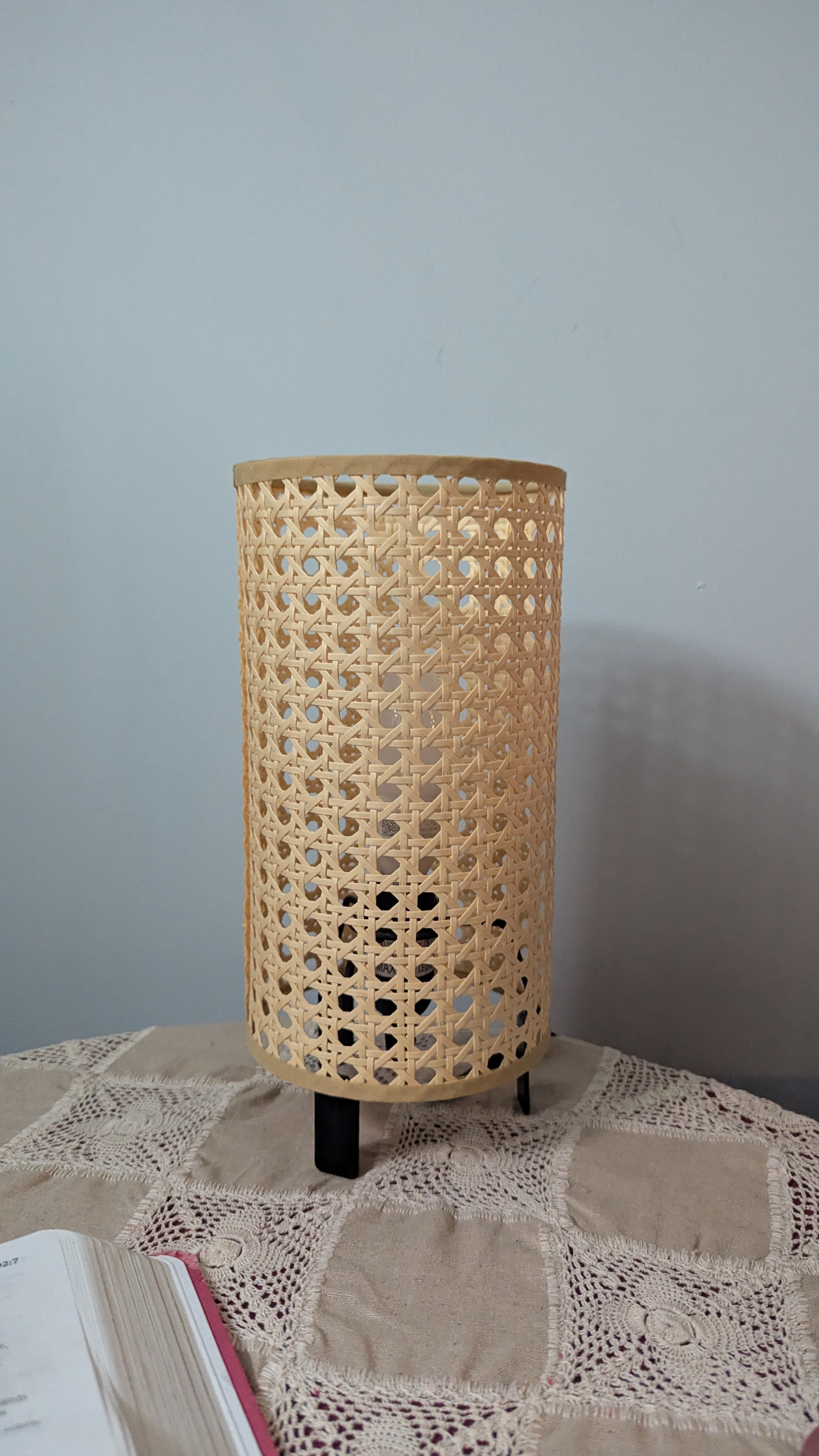 IKEA Rattan Table Lamp | MOVING SALE | SELLING ASAP - photo 2
