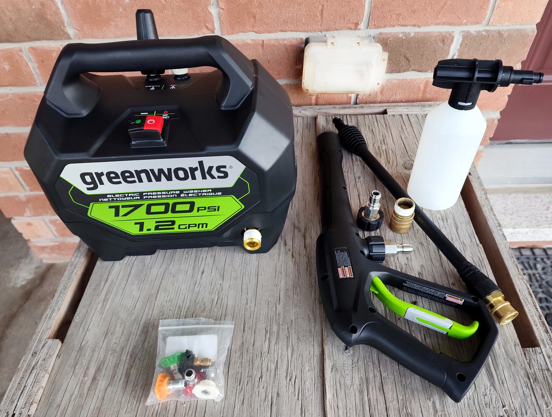 Greenworks 1700 PSI Electric Pressure Washer