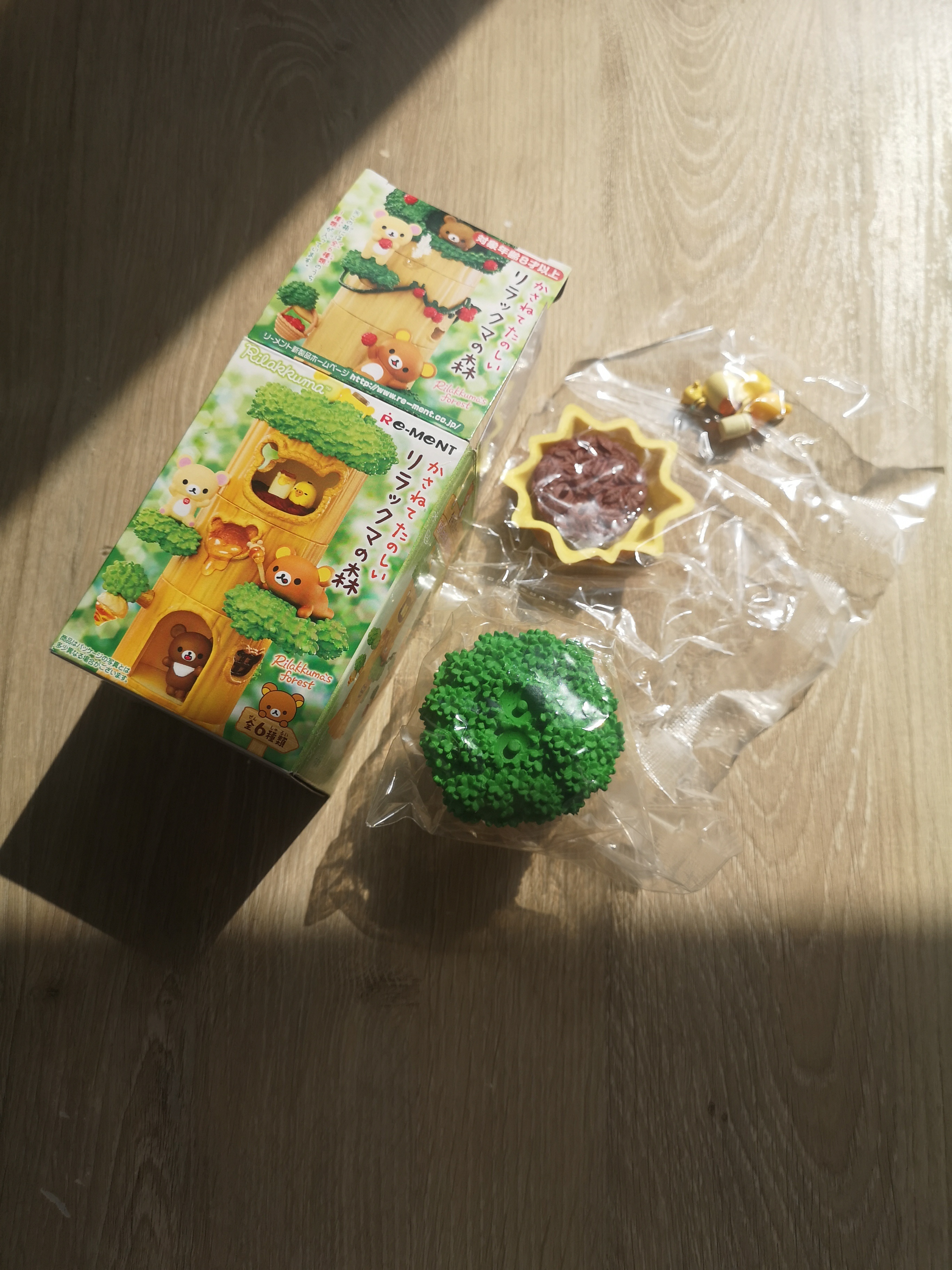 New Rilakkuma Re-Ment Miniature Tree House Set Kiiroitori chick