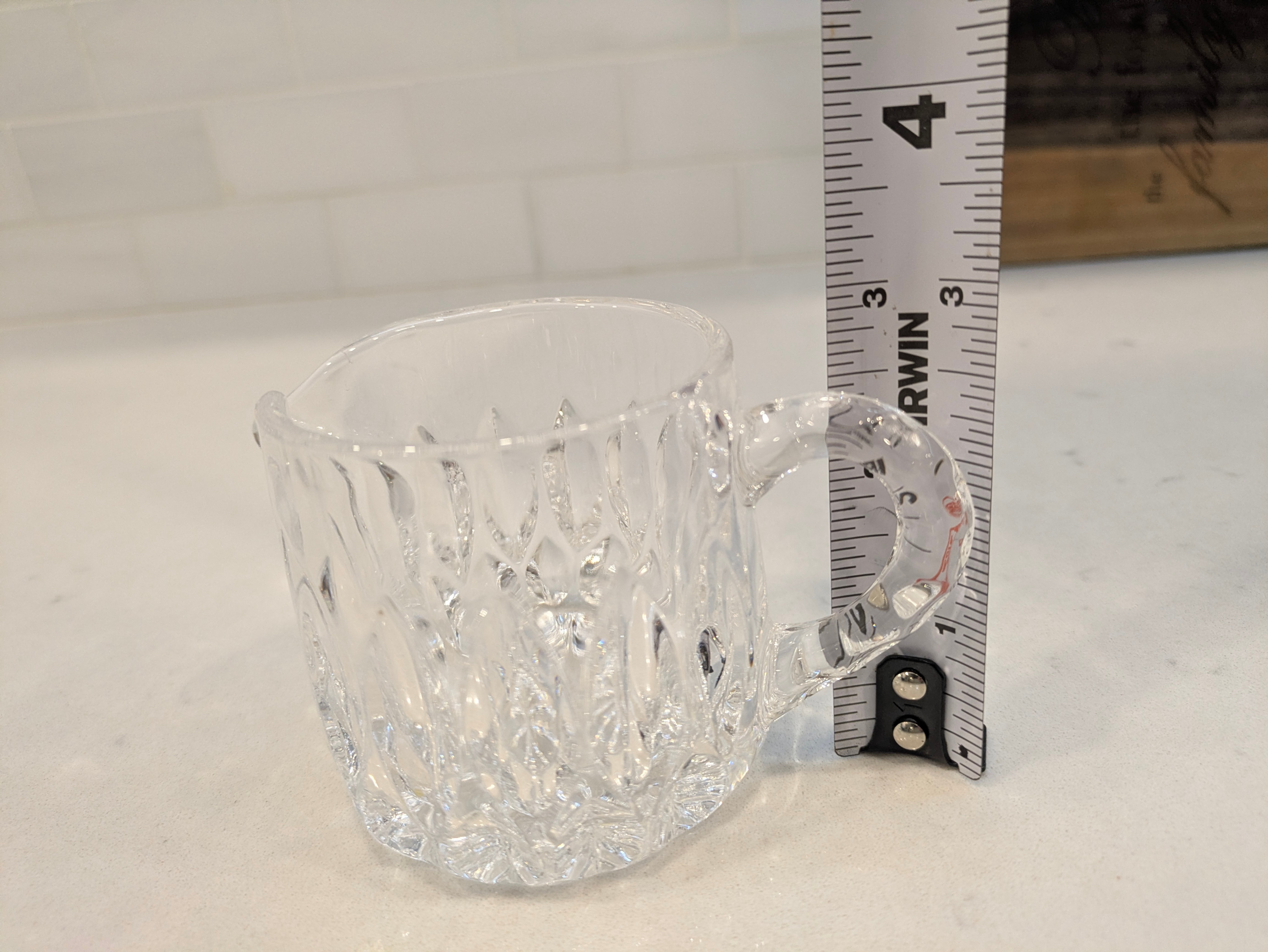 Vintage Clear Glass Serving Set - photo 4
