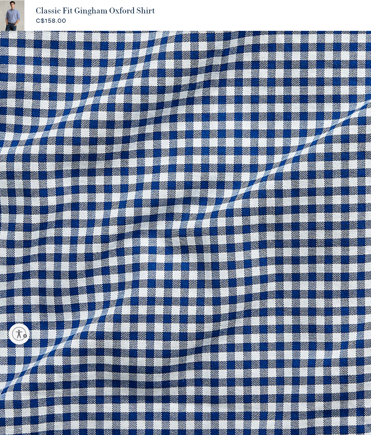 ✅👍🆕POLO 🏇 RALPH LAUREN Men's Small Classic Gingham Oxford Shirt - photo 4