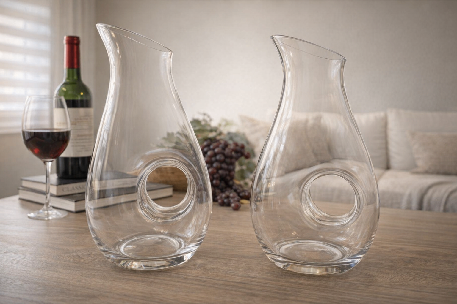 ✨Lenox Tuscany Classics 48oz Pierced Wine Decanter