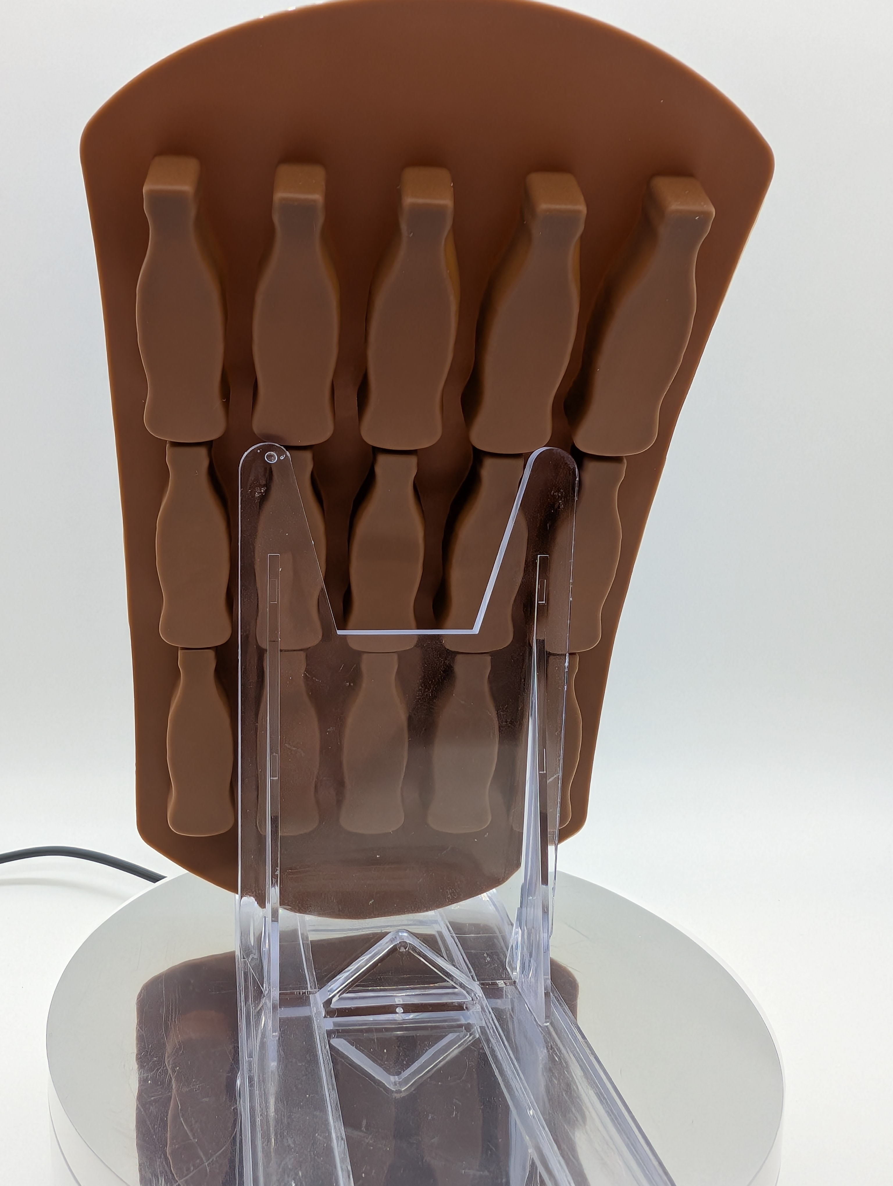 🥤🧊 Coca-Cola Bottle Shaped Silicone Mold 🥤🧊 15 spaces🥤🧊 - photo 4