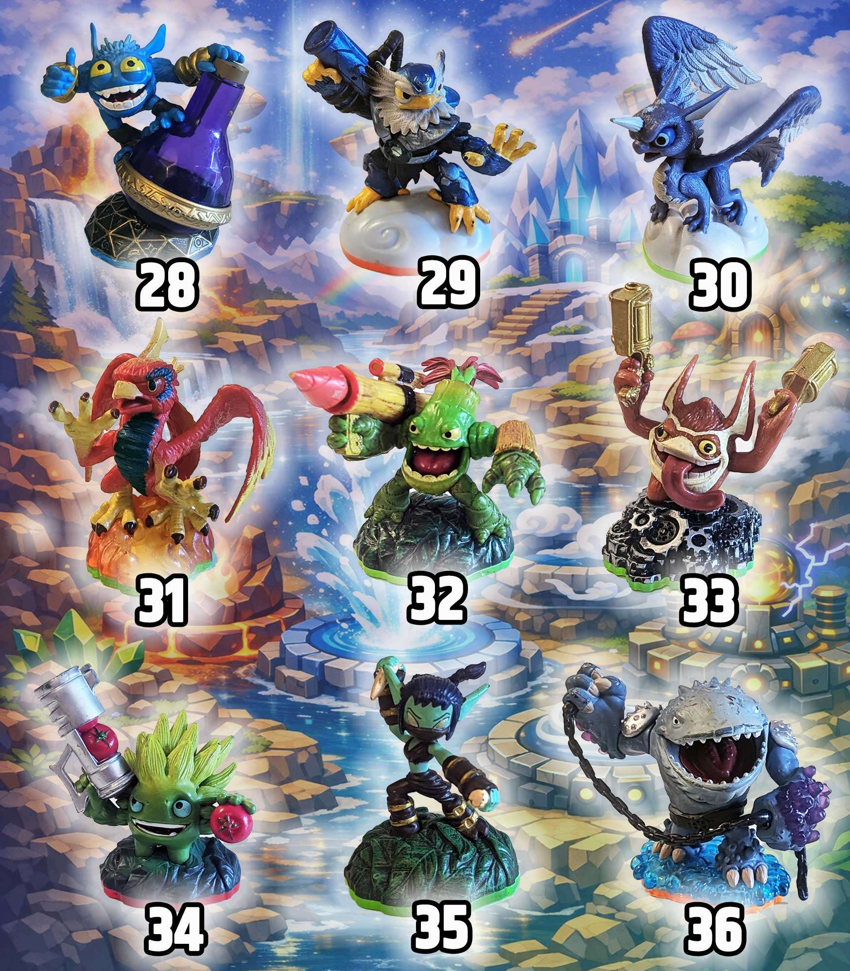 Activision Skylander Figures - Prices Firm and As Marked - photo 4
