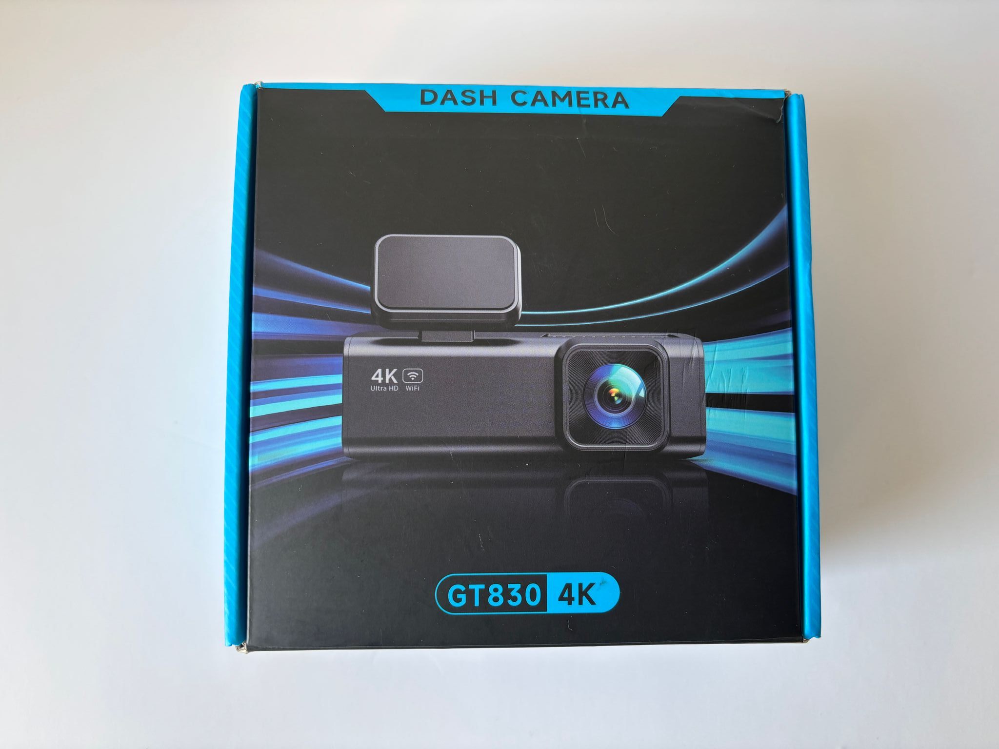Dash Cam Front and Rear Camera, 4K+1080P - OPEN NEW BOX