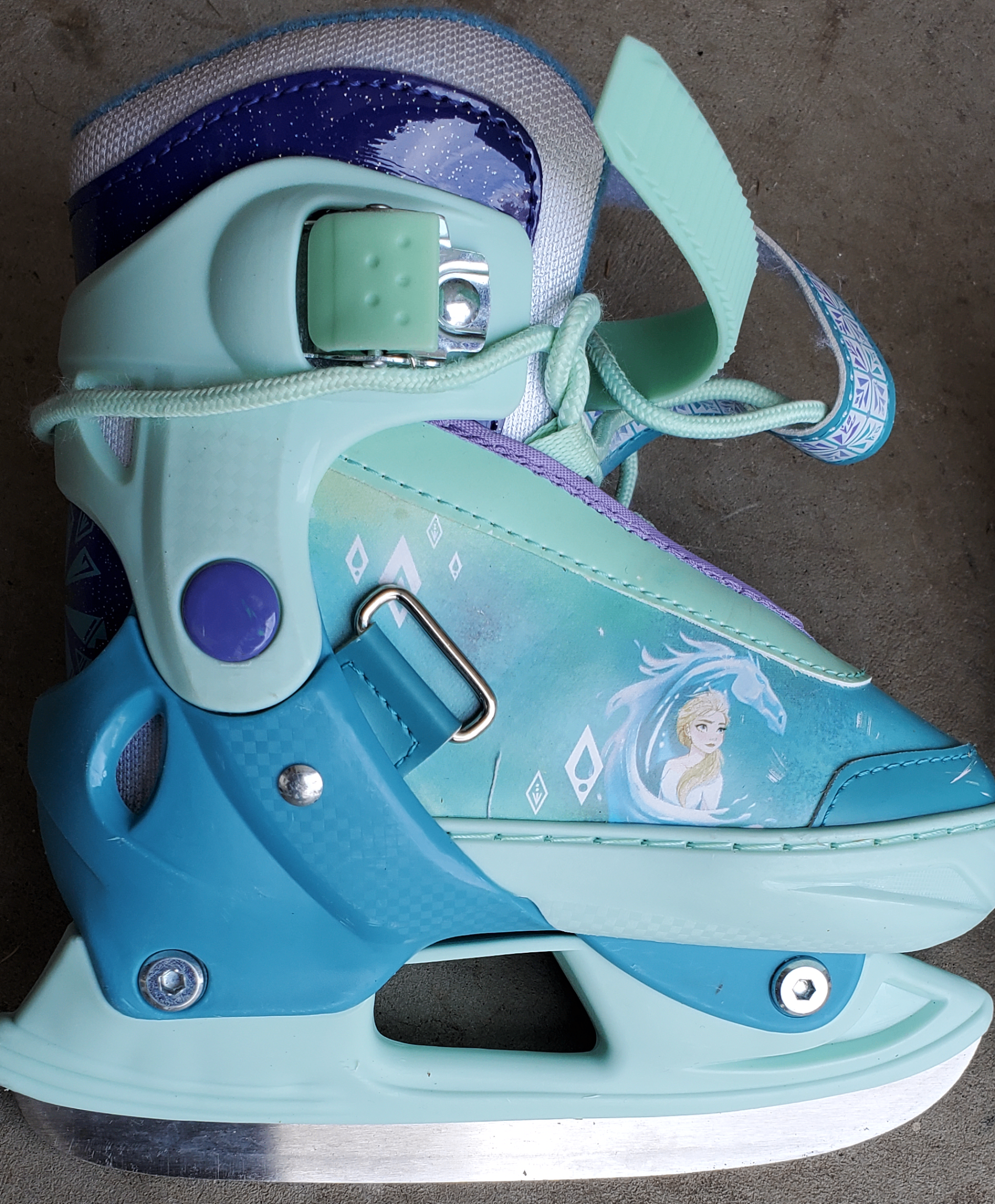 Disney's Frozen kids ice/inline skates w/ helmet - photo 5