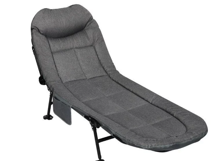 Folding Camping Cot - Grey - photo 3