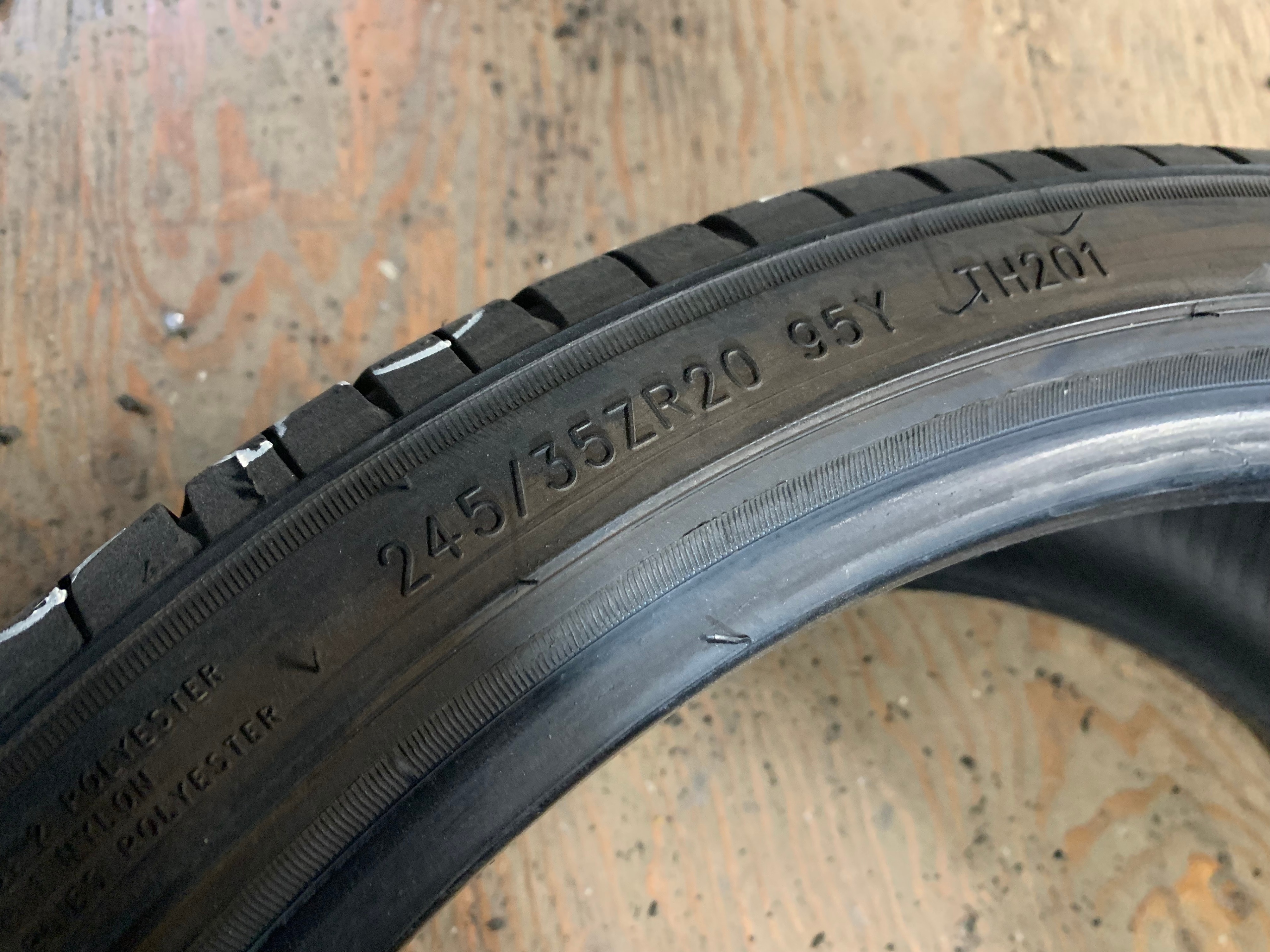 PAIR of 245/35/20 95Y M+S Triangle Sportex THS11 with 65% tread - photo 5