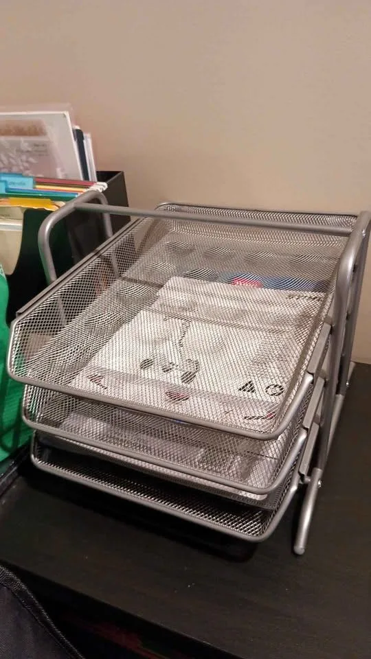 IKEA Dokument Mesh 3 Tier Organizer