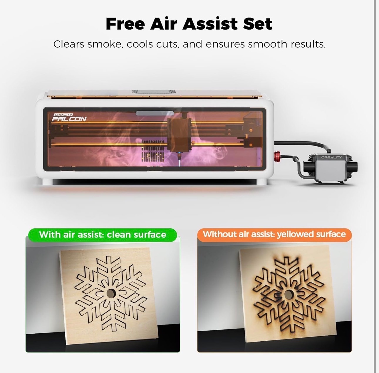 Laser Engraver 10w with 80w Laser Cutter & Engraver Machine Camr - photo 3