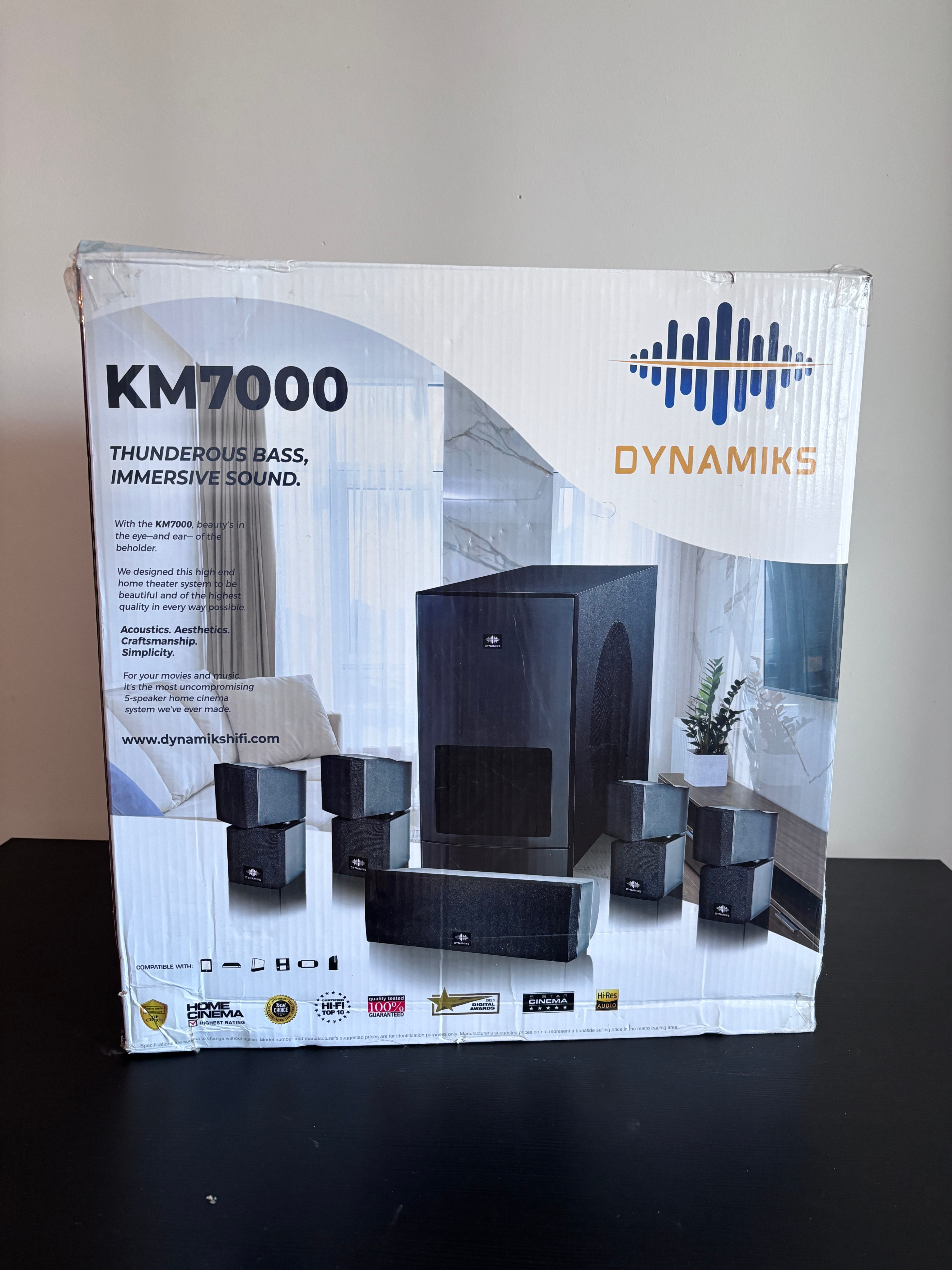 Dynamics KM7000 - home theater - photo 2