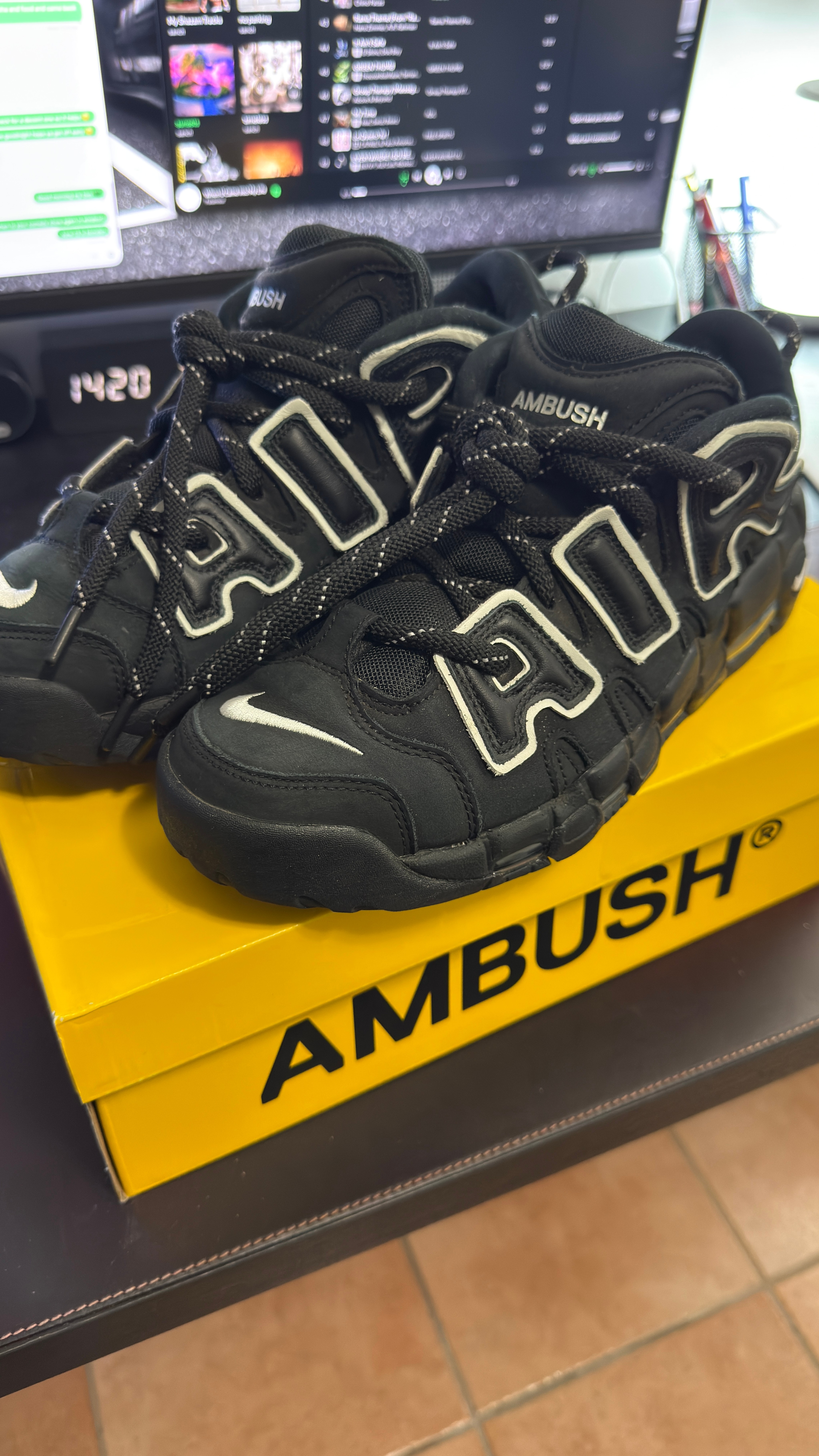 Nike Ambush Air More Uptempo Low SP