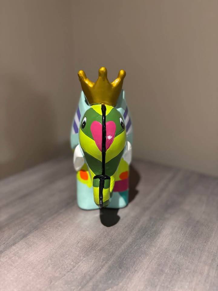 Hand-painted Elephant Figurine - photo 2