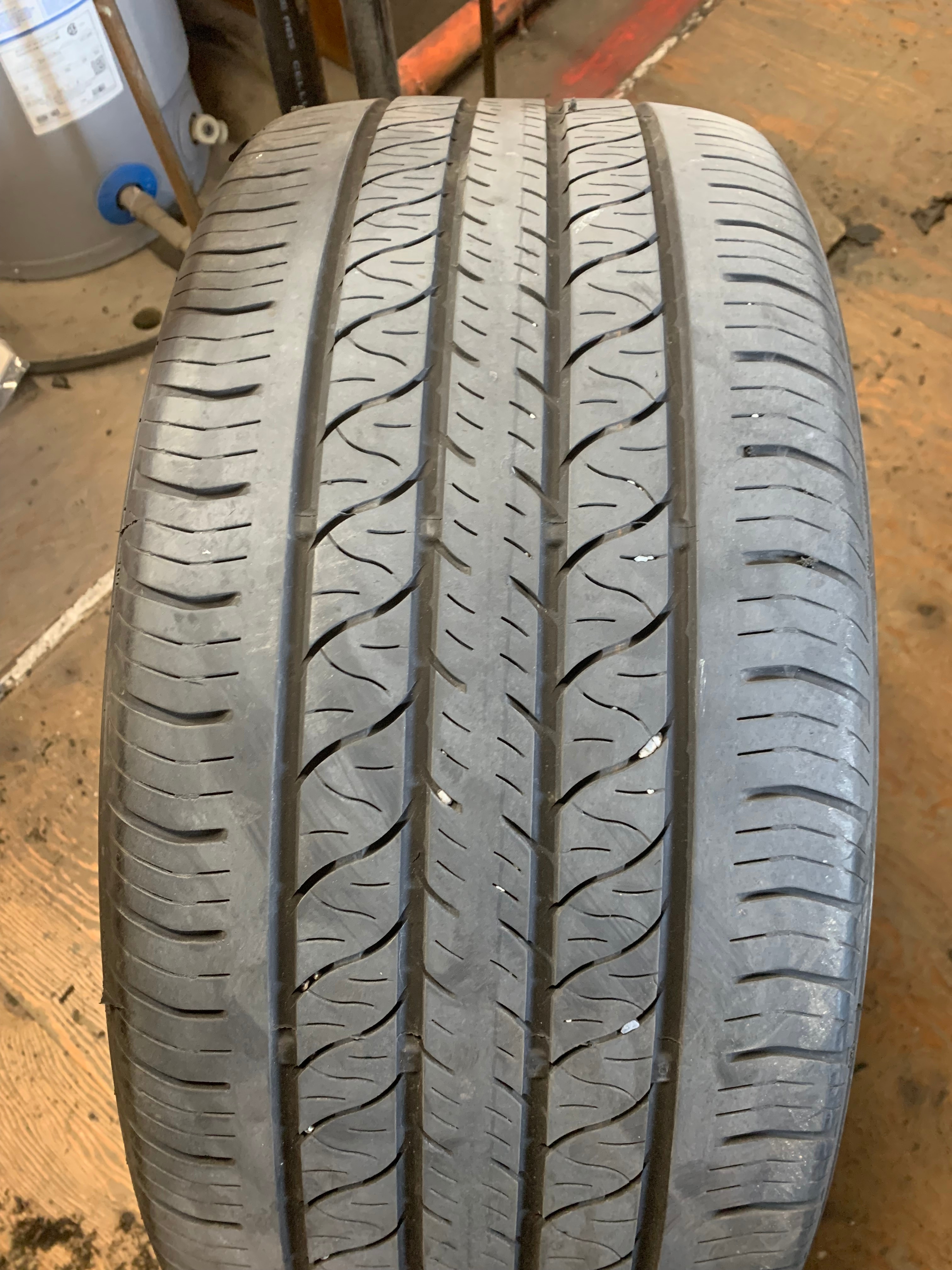 PAIR of 255/45/19 M+S Continental Pro Contact RX with 55% tread