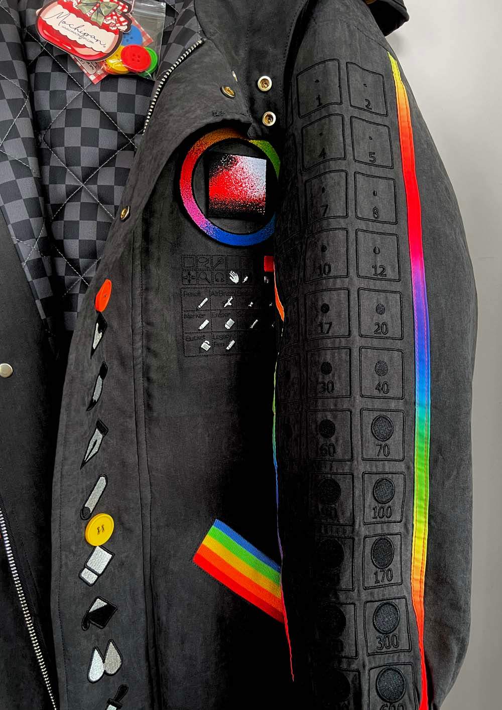 New Dark Mode Artist Jacket by Mochi Pan - photo 4