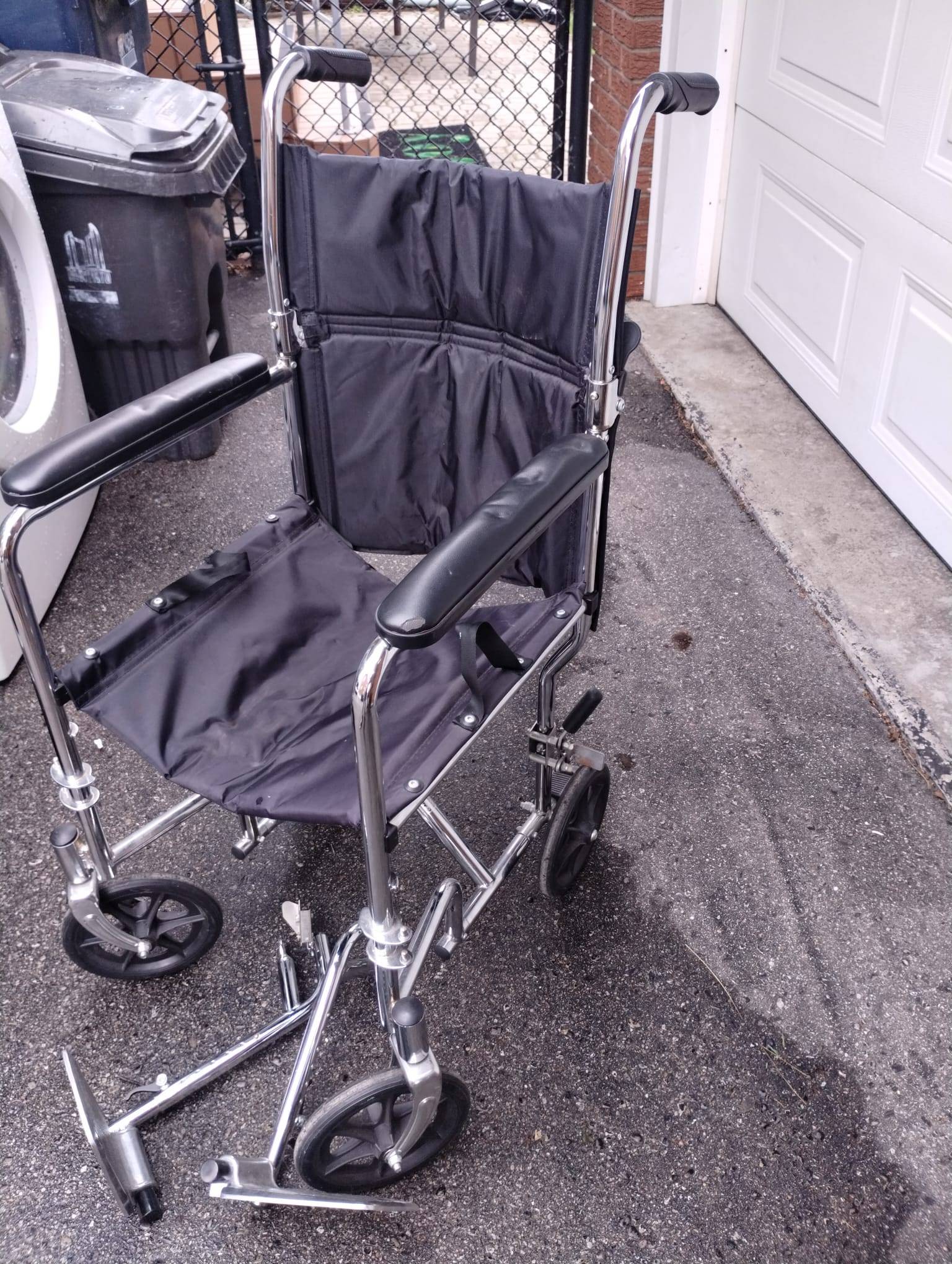 Airgo Transport Chair Lightweight and Compact Wheelchair - photo 5