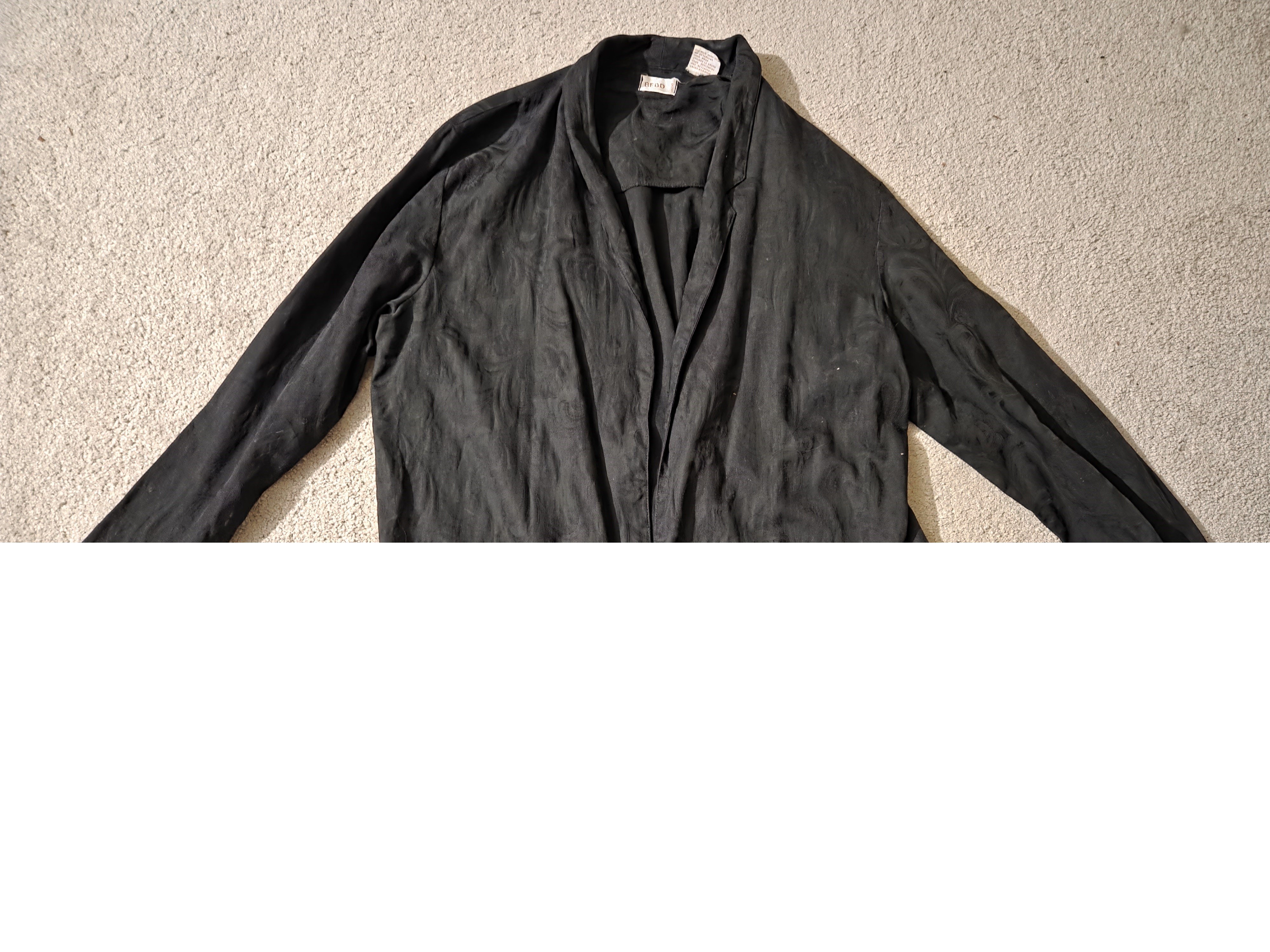 Vintage Bedo Men's Cotton Blazer, Size L, Minimalist Retro Style
