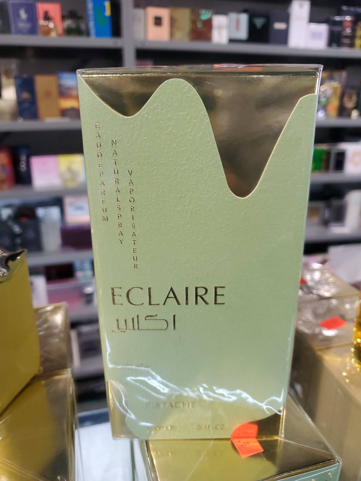Lattafa Eclaire Pistache – Eau de Parfum 3.4 oz (Unisex) - photo 2