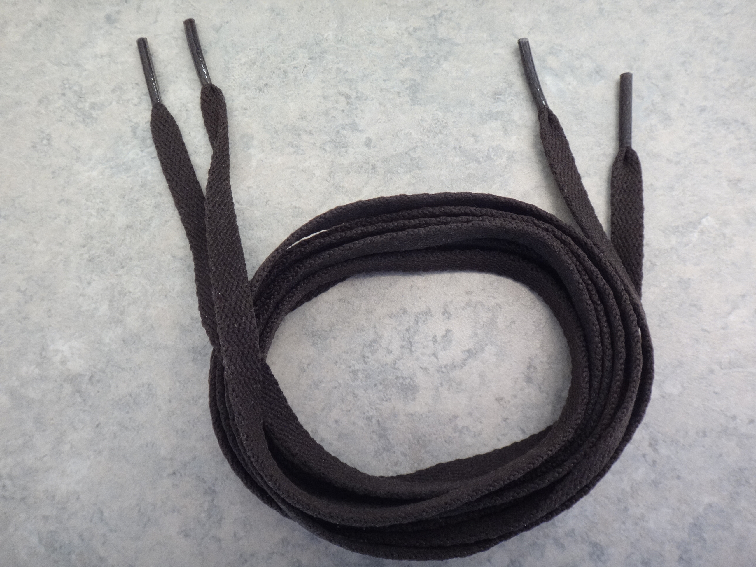 ✅🆕48 inches / 4 Feet Brown Flat Shoelaces NEW