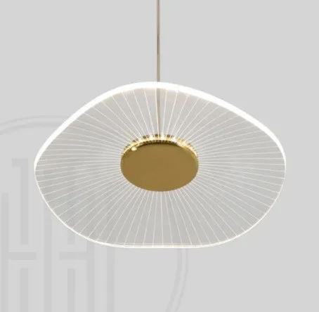 Jelly Fish Acrylic Chandelier LED Ceiling Light Fixture - photo 2