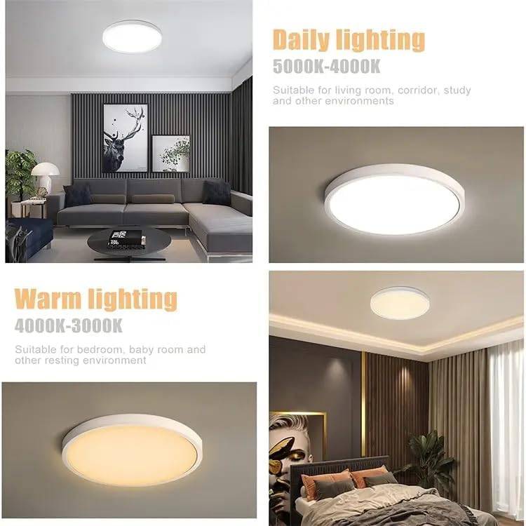 Ultra-thin LED Flush Mount Ceiling Light 11.8 Inch - photo 3