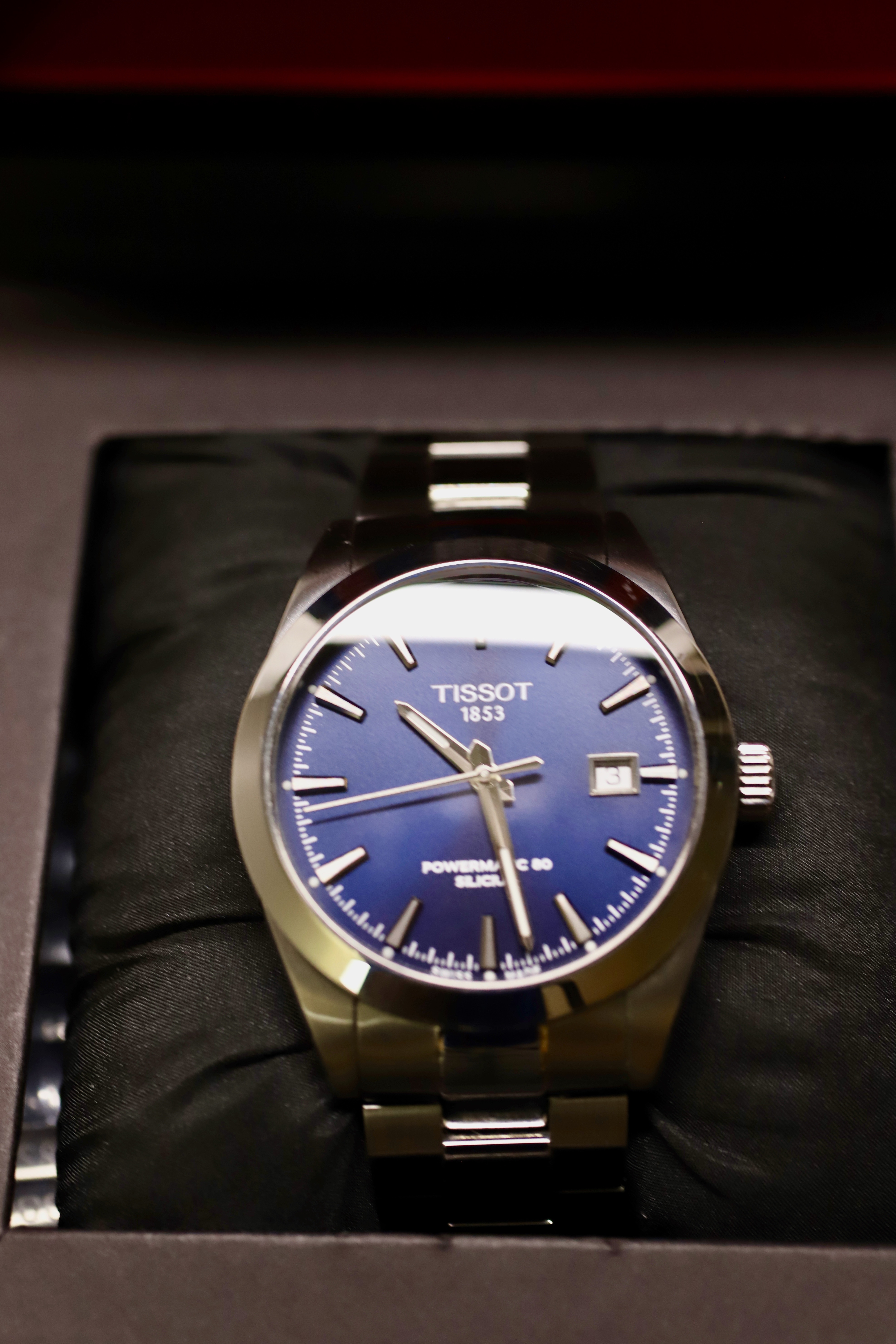 Tissot Gentleman Powermatic 80 Blue – Full Kit – Excellent - photo 4