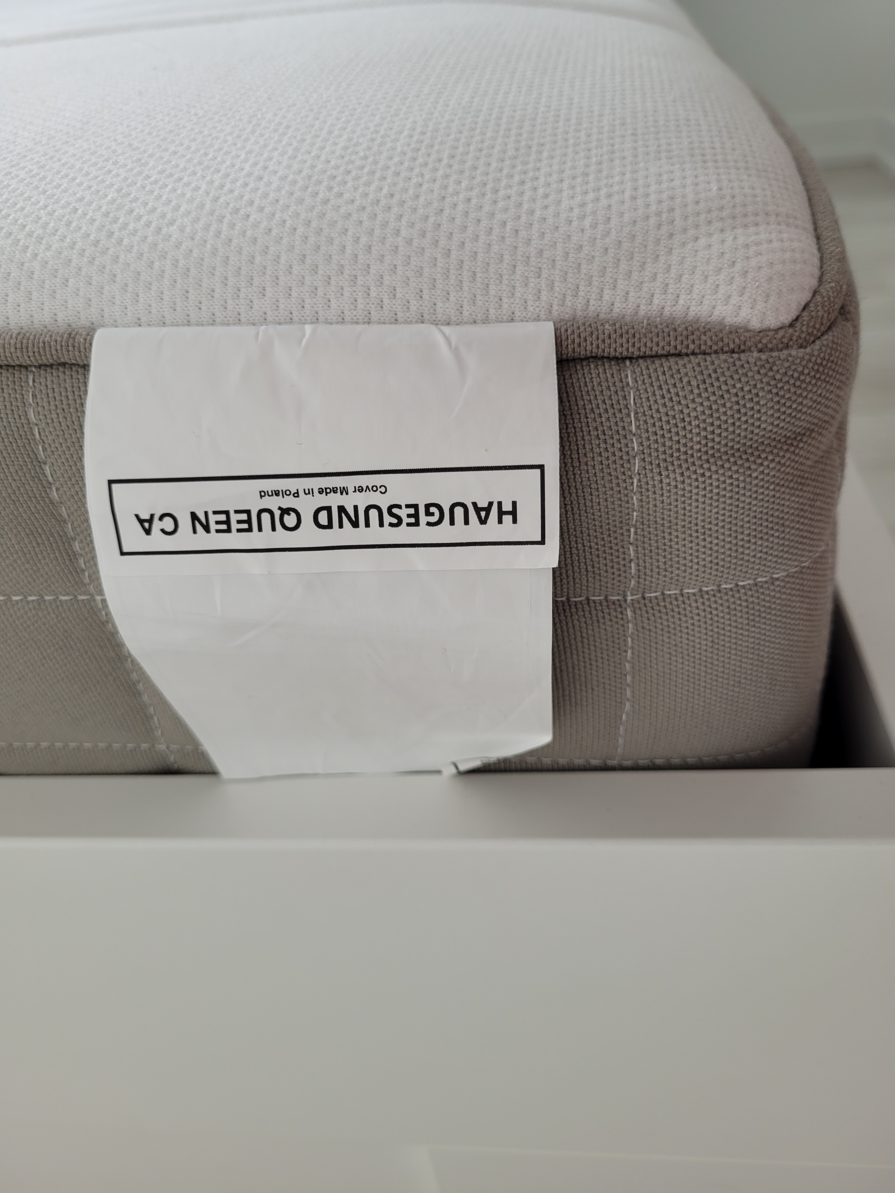 IKEA Queen Mattress HAUGESUND Smoke/Pet Free Available 28th Apr. - photo 2