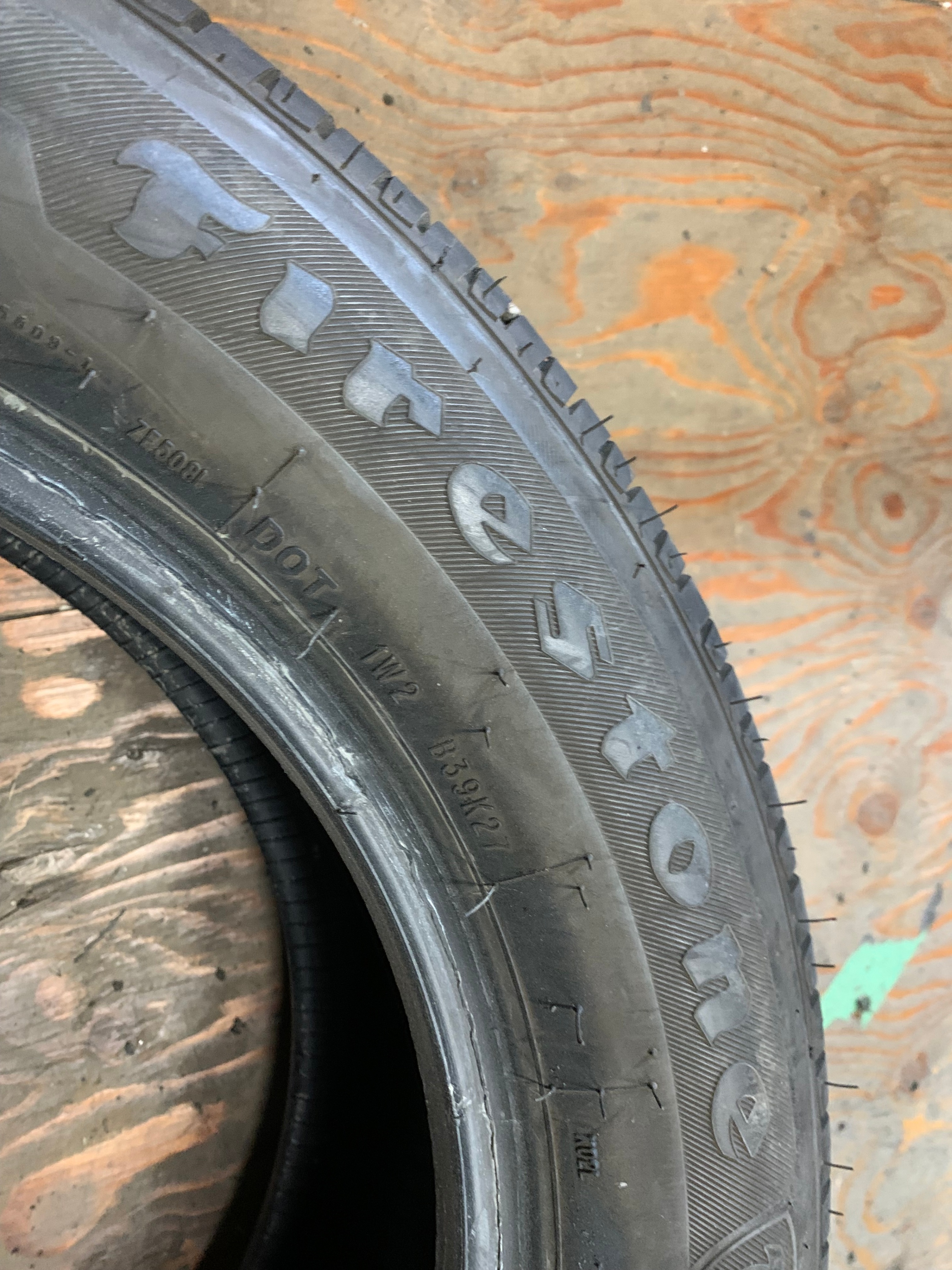 PAIR of 215/55/16 93H M+S Firestone FT140 with 95% tread - photo 5