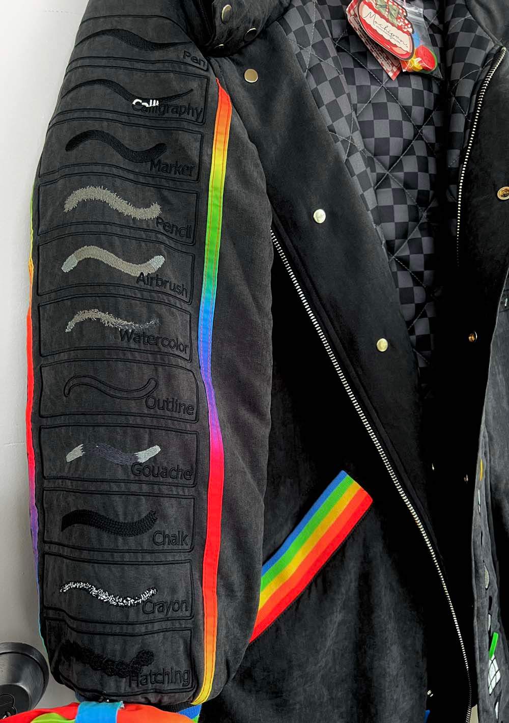 New Dark Mode Artist Jacket by Mochi Pan - photo 5